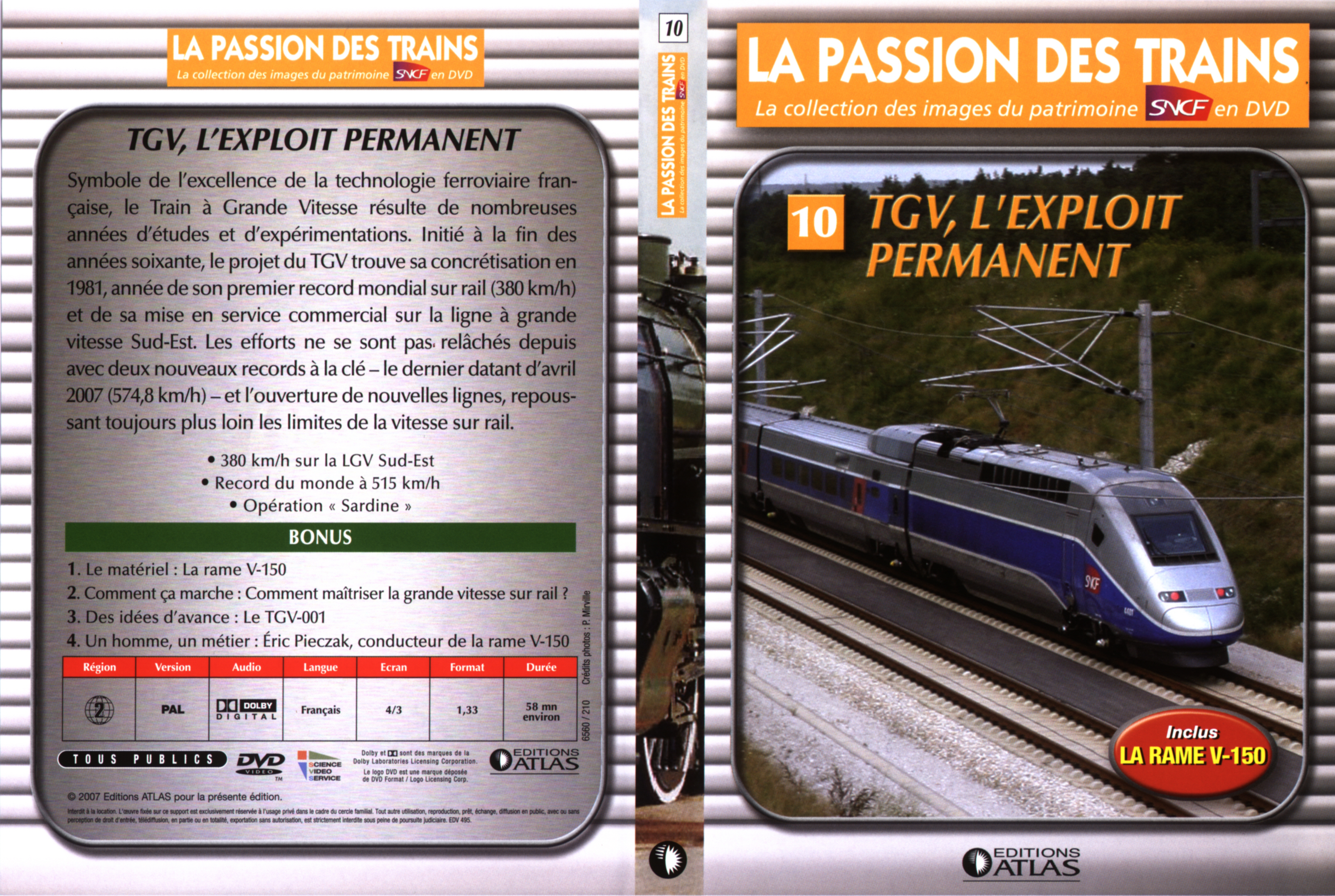 Jaquette DVD La passion des trains vol 10