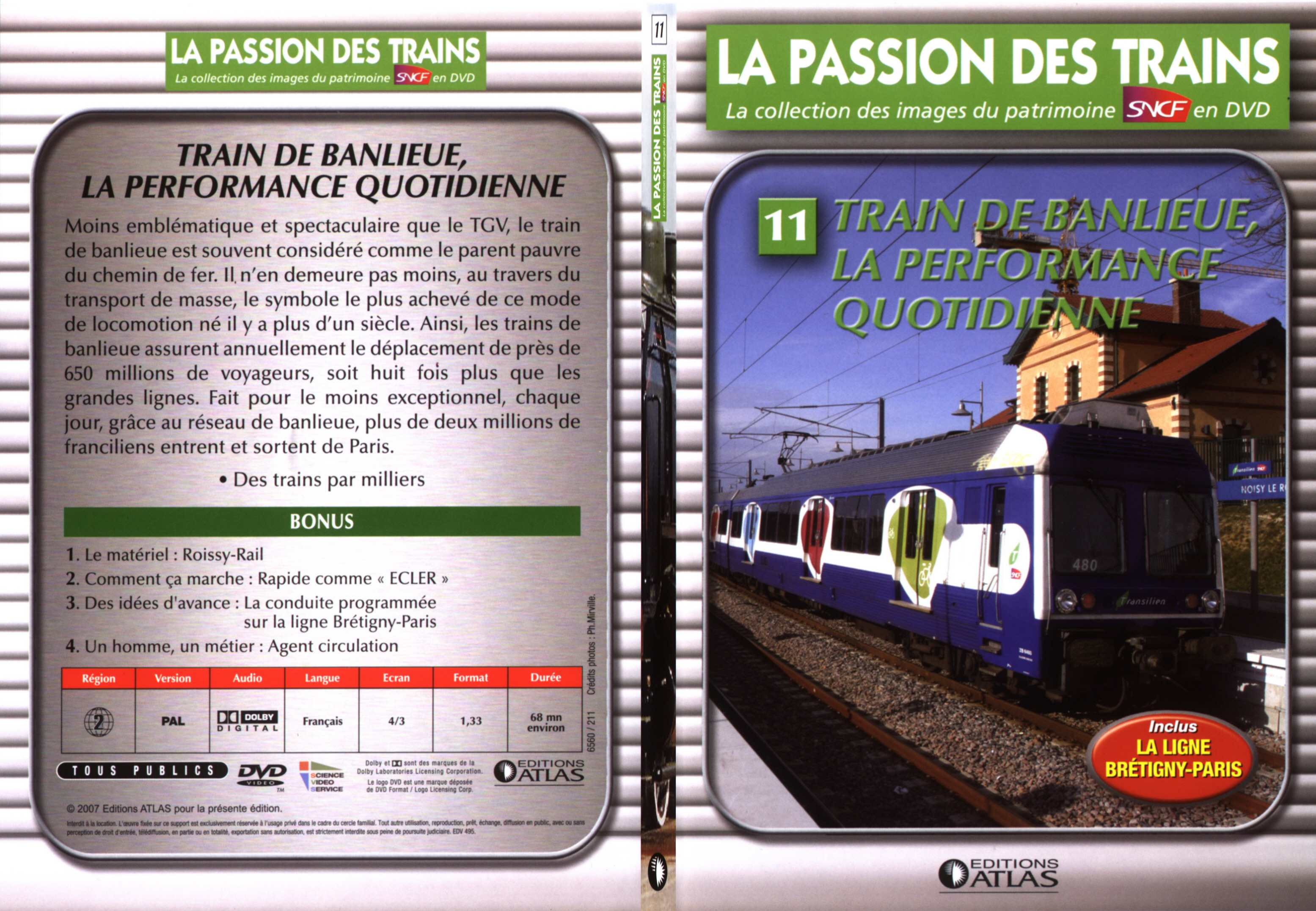 Jaquette DVD La passion des trains vol 11 - SLIM