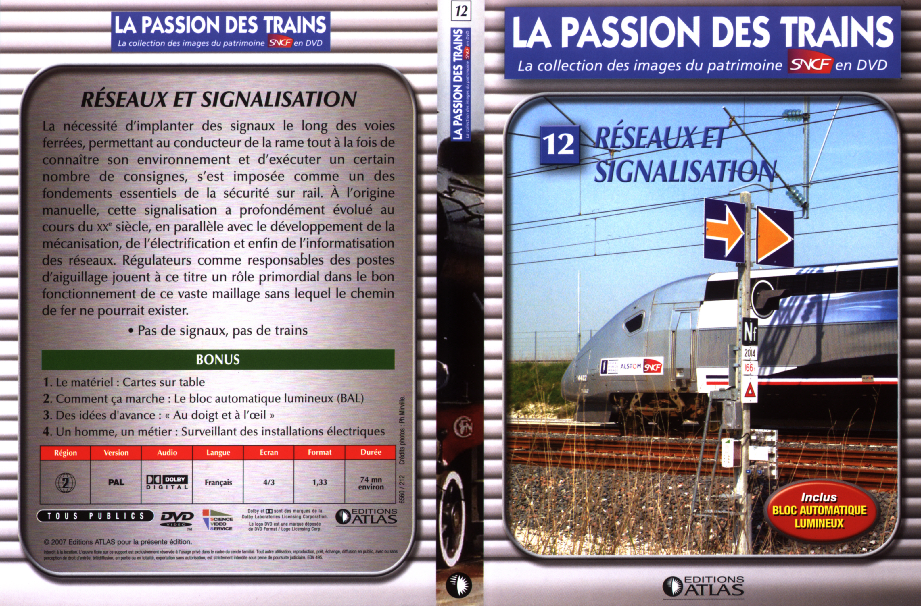 Jaquette DVD La passion des trains vol 12