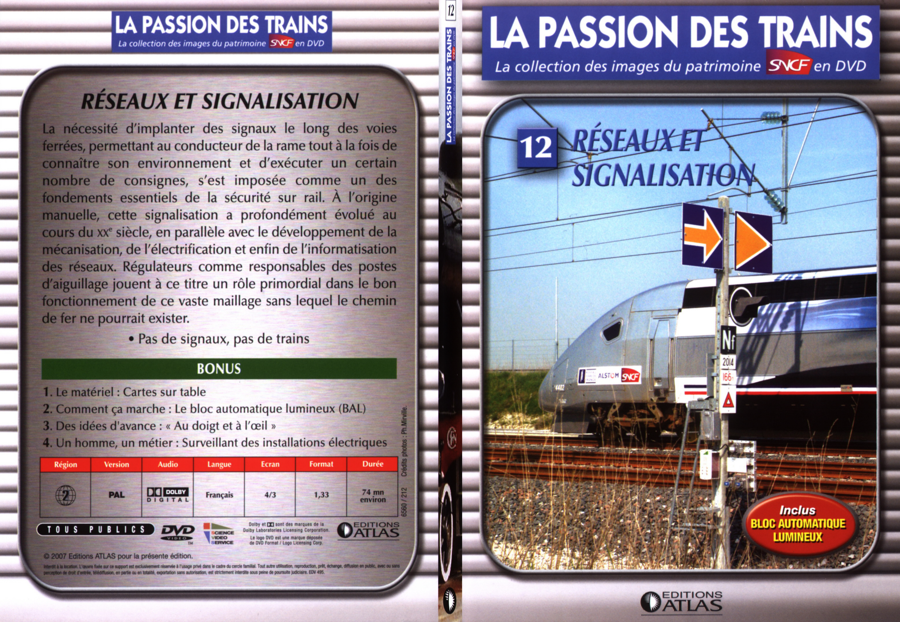 Jaquette DVD La passion des trains vol 12 - SLIM
