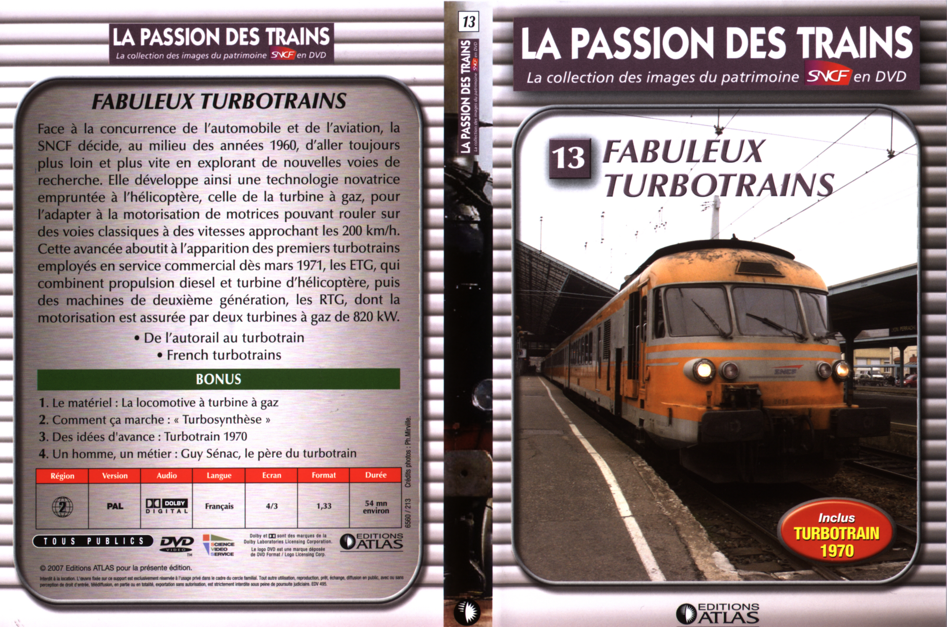 Jaquette DVD La passion des trains vol 13