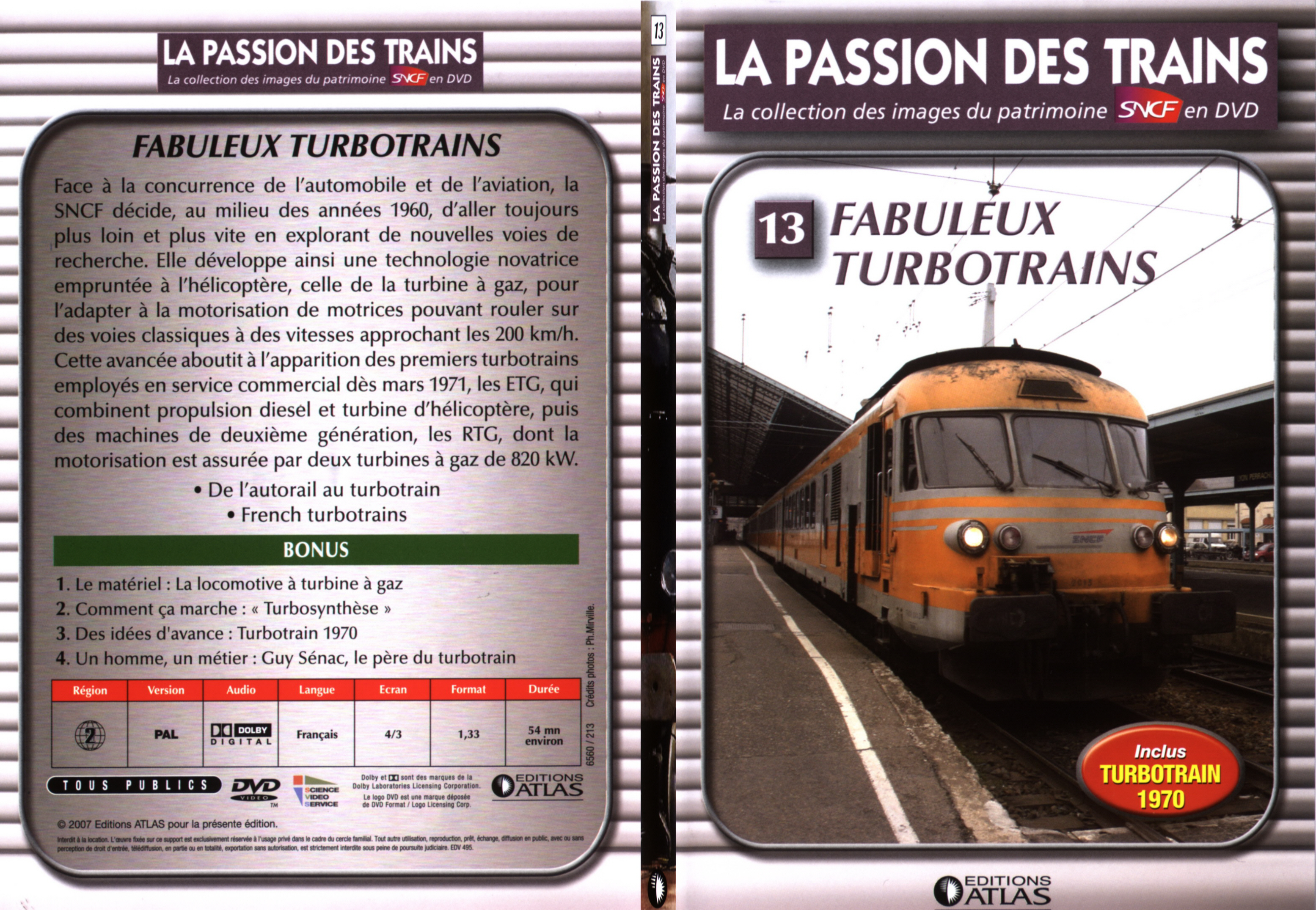 Jaquette DVD La passion des trains vol 13 - SLIM