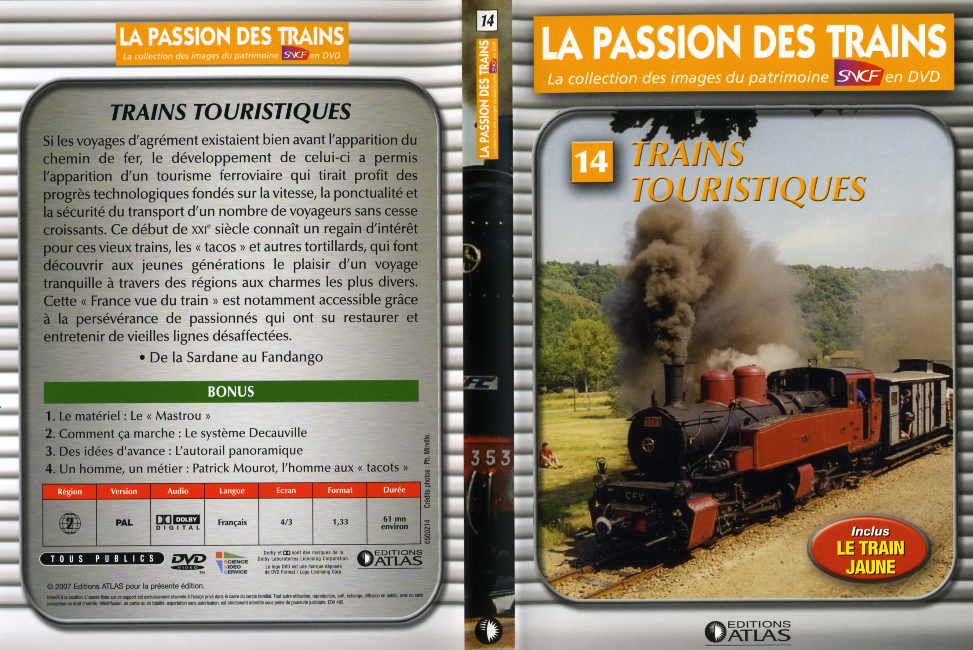 Jaquette DVD La passion des trains vol 14