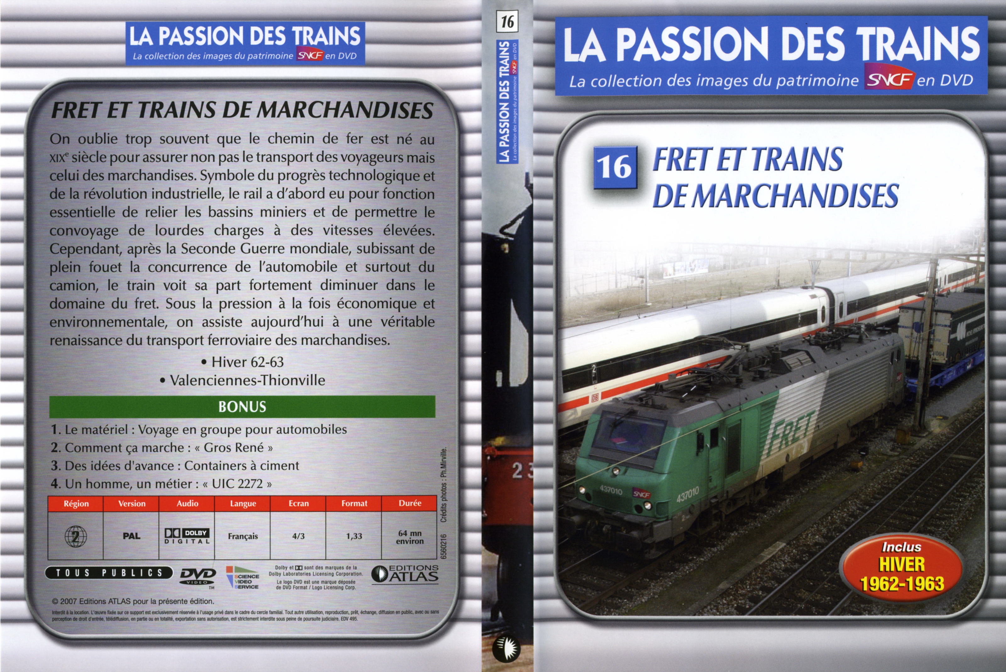 Jaquette DVD La passion des trains vol 16