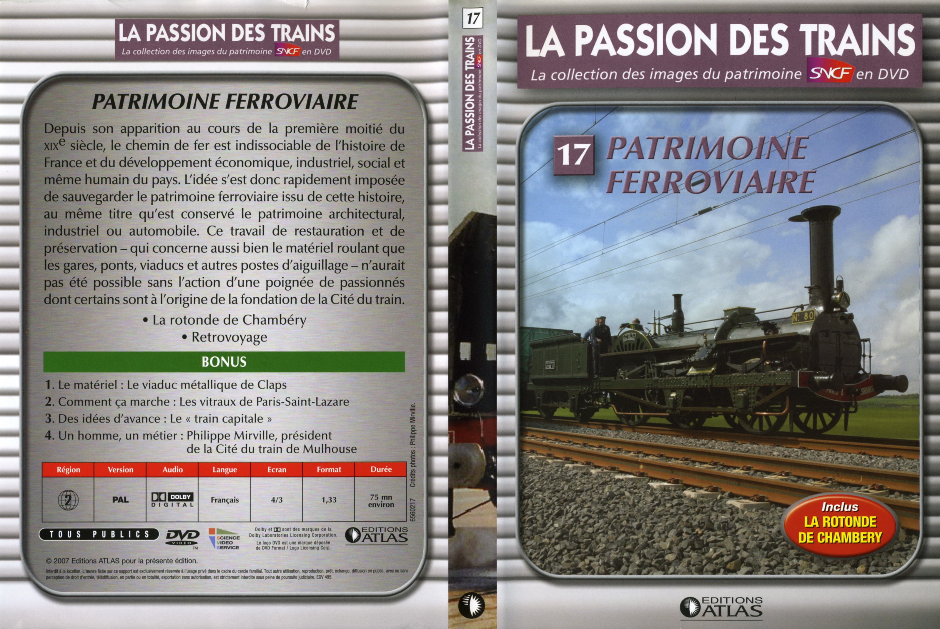 Jaquette DVD La passion des trains vol 17