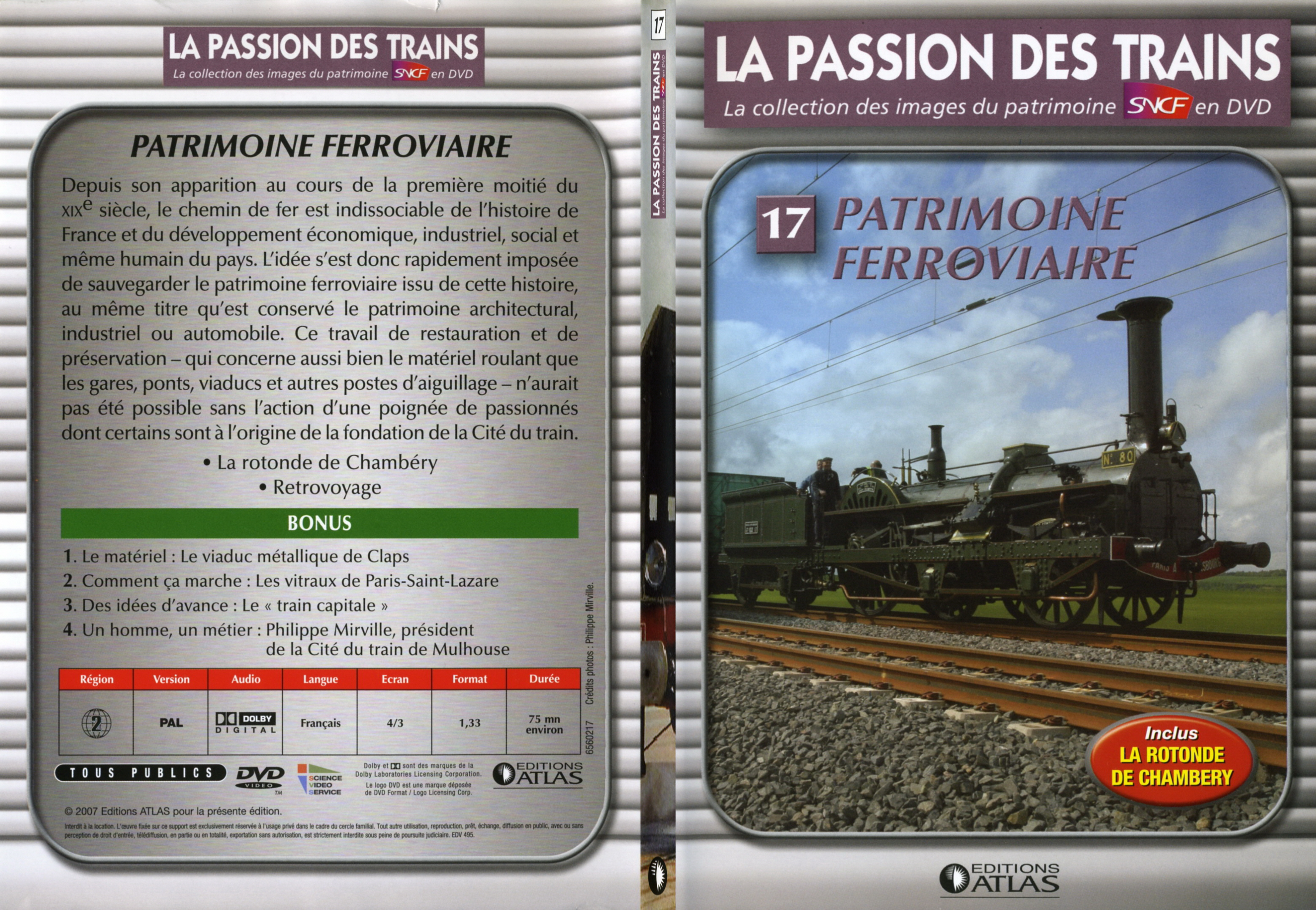 Jaquette DVD La passion des trains vol 17 - SLIM