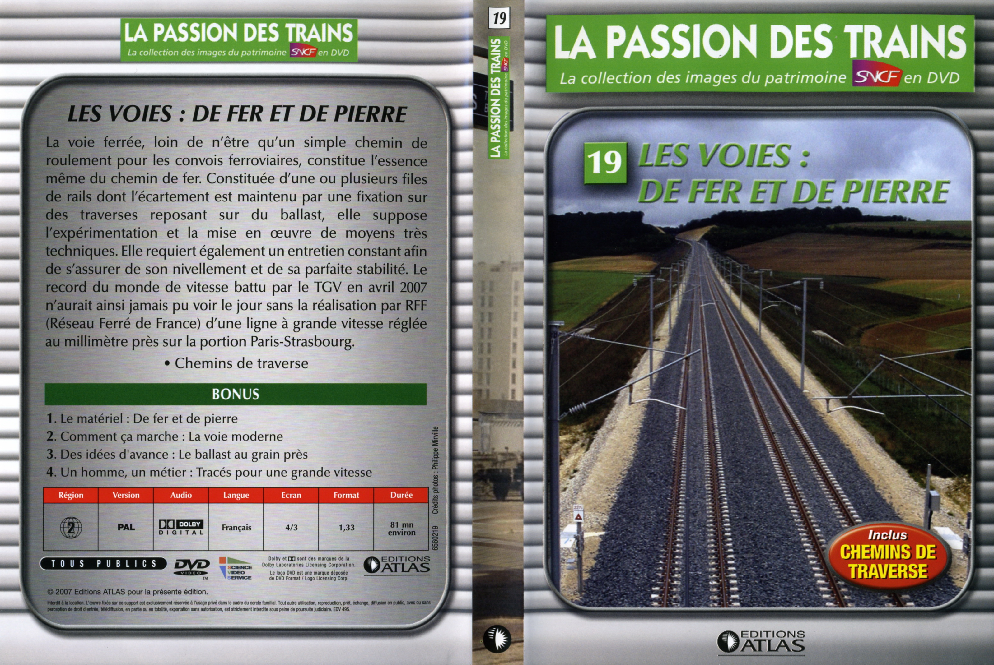 Jaquette DVD La passion des trains vol 19