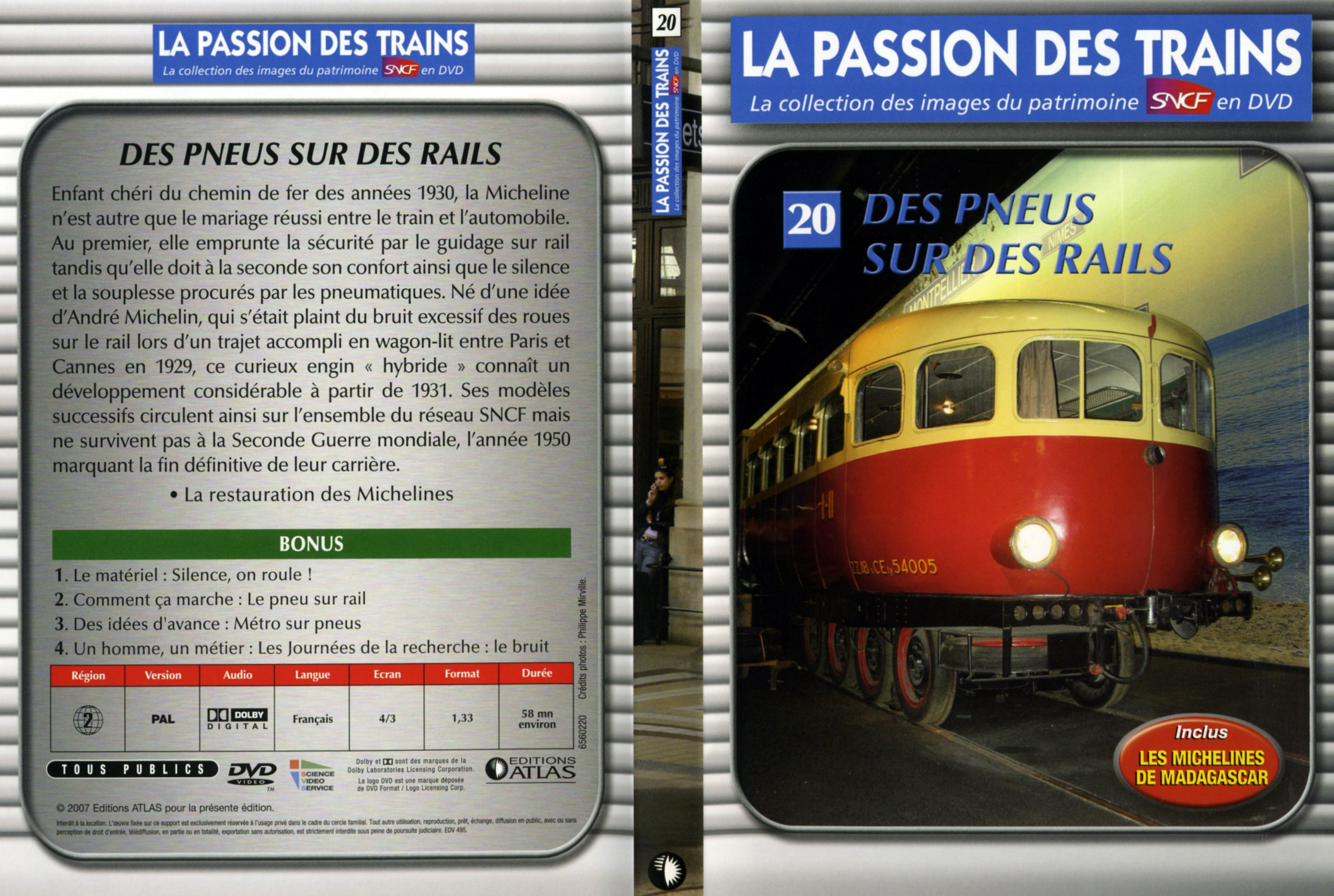 Jaquette DVD La passion des trains vol 20