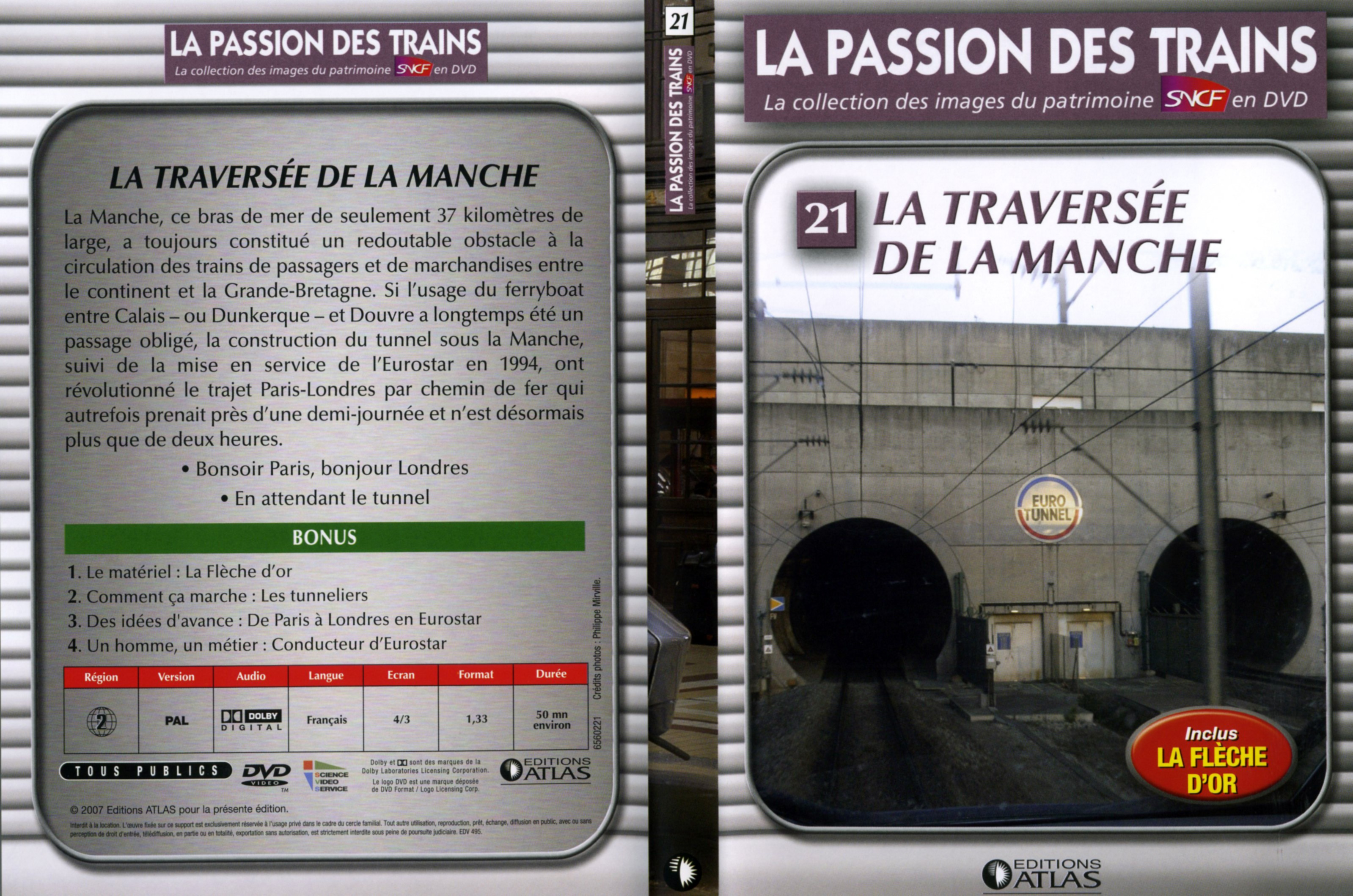 Jaquette DVD La passion des trains vol 21