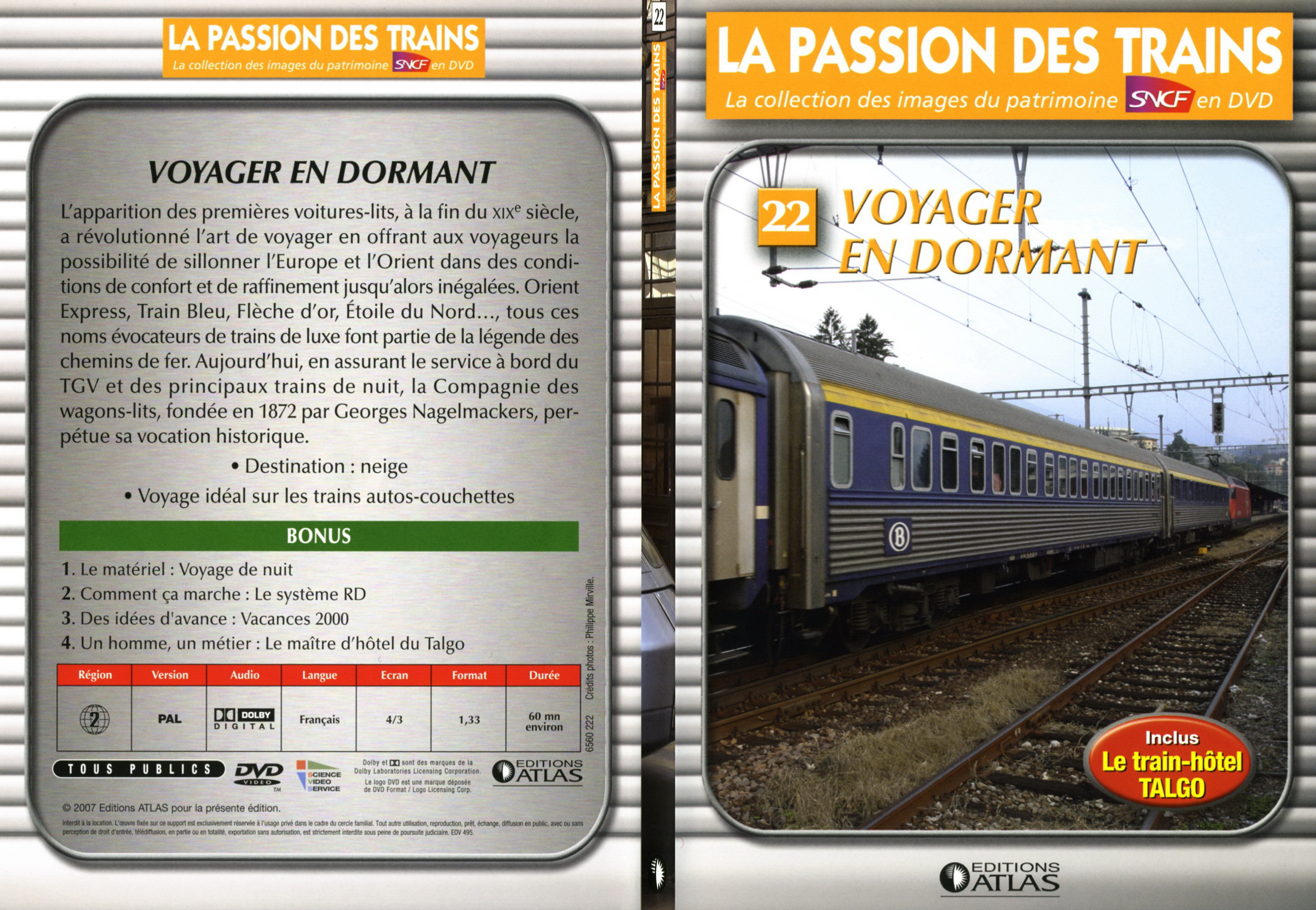 Jaquette DVD La passion des trains vol 22 - SLIM