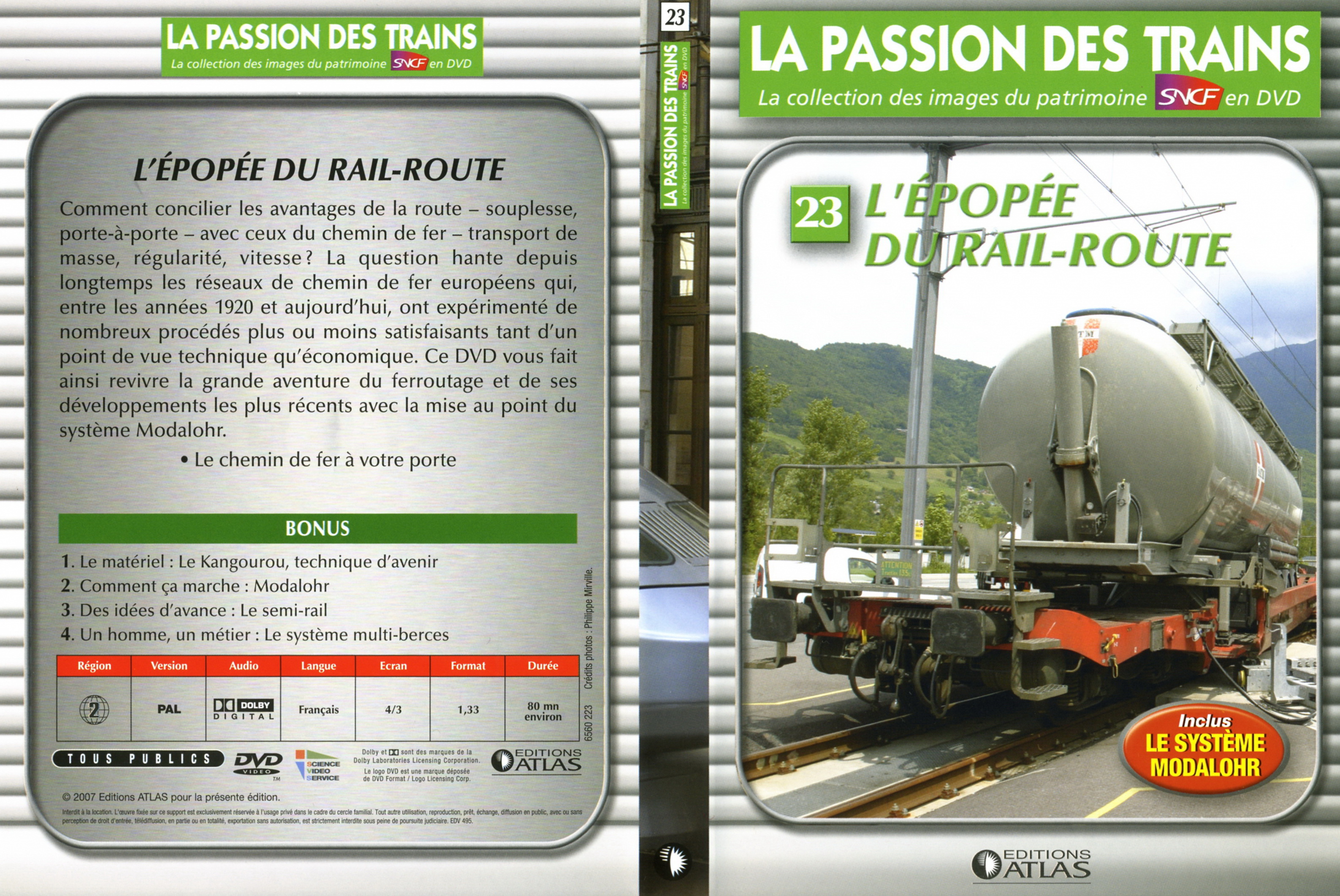 Jaquette DVD La passion des trains vol 23