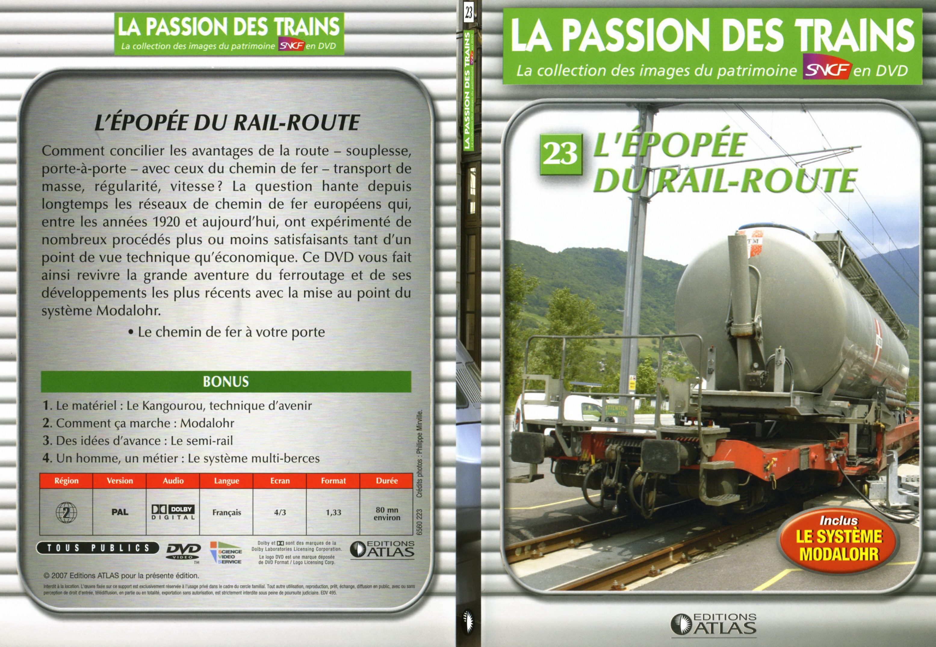 Jaquette DVD La passion des trains vol 23 - SLIM