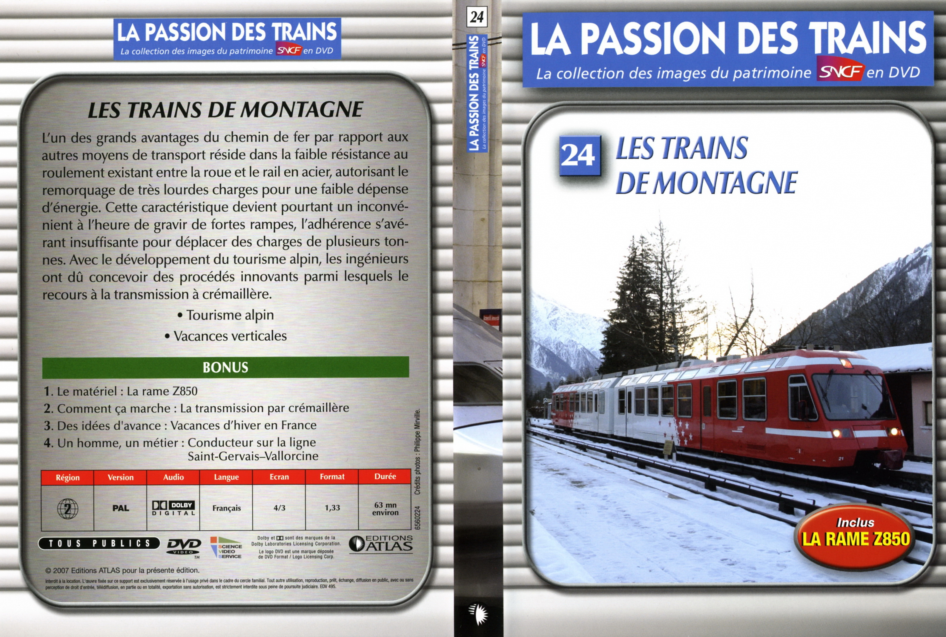 Jaquette DVD La passion des trains vol 24