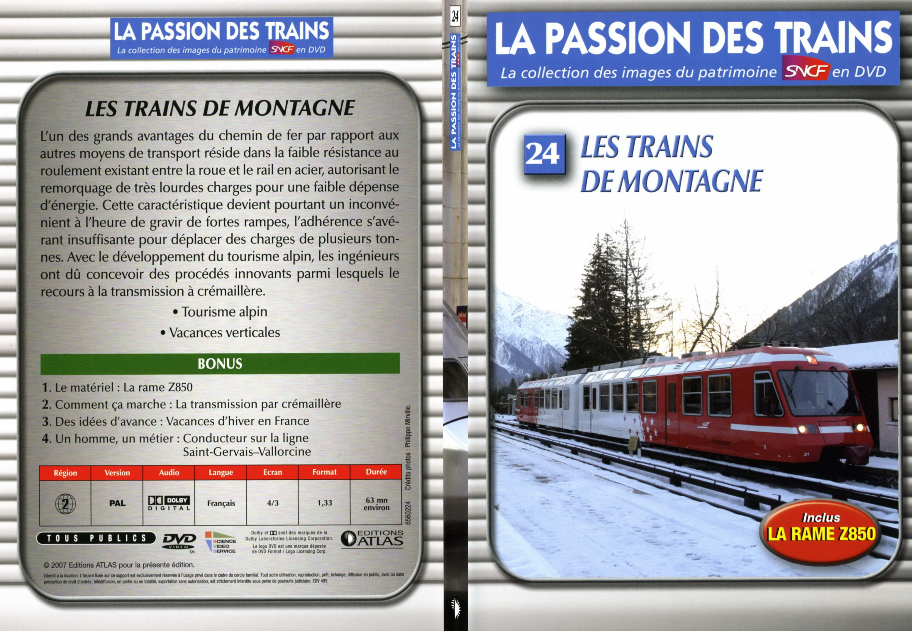 Jaquette DVD La passion des trains vol 24 - SLIM