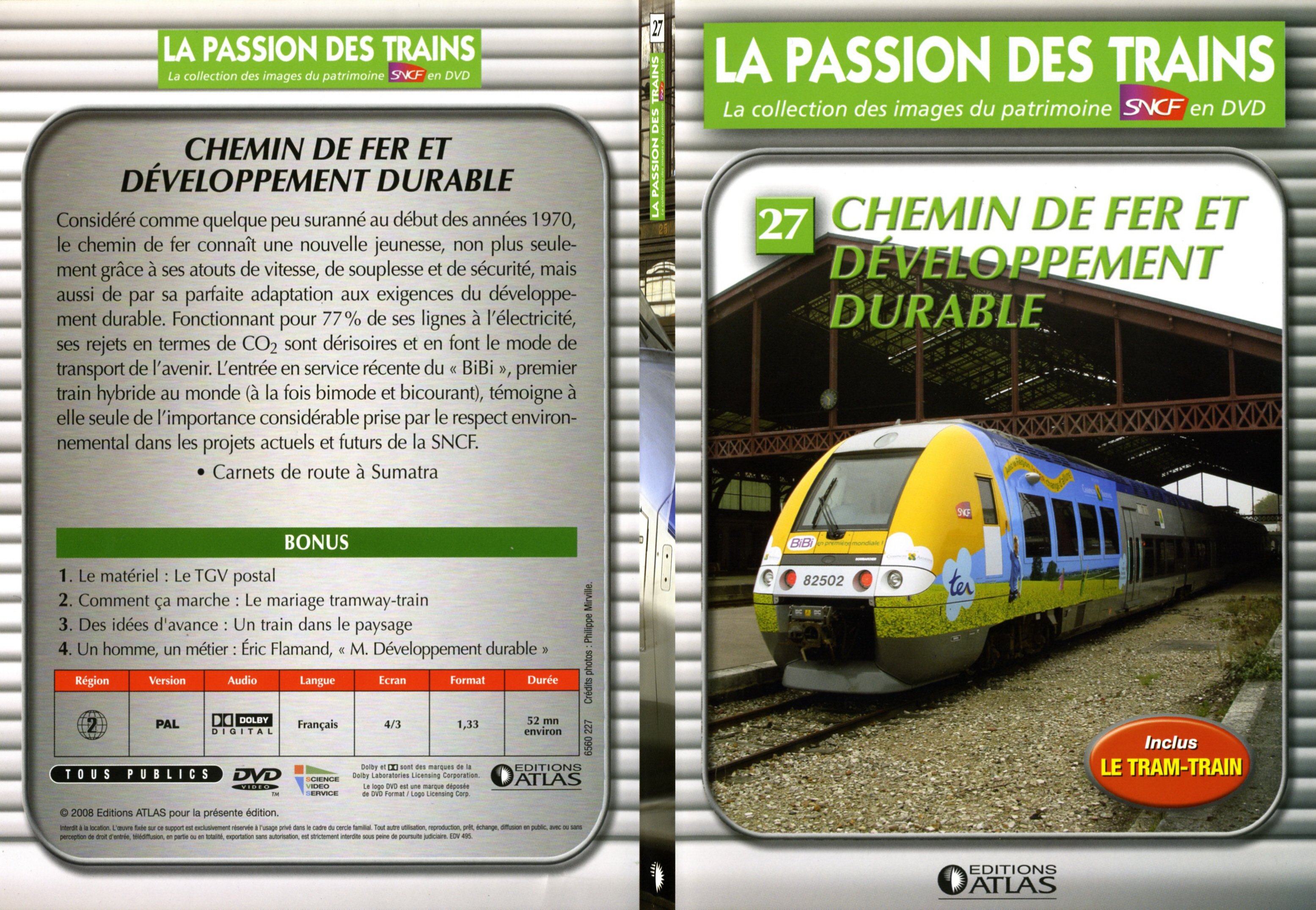 Jaquette DVD La passion des trains vol 27 - SLIM