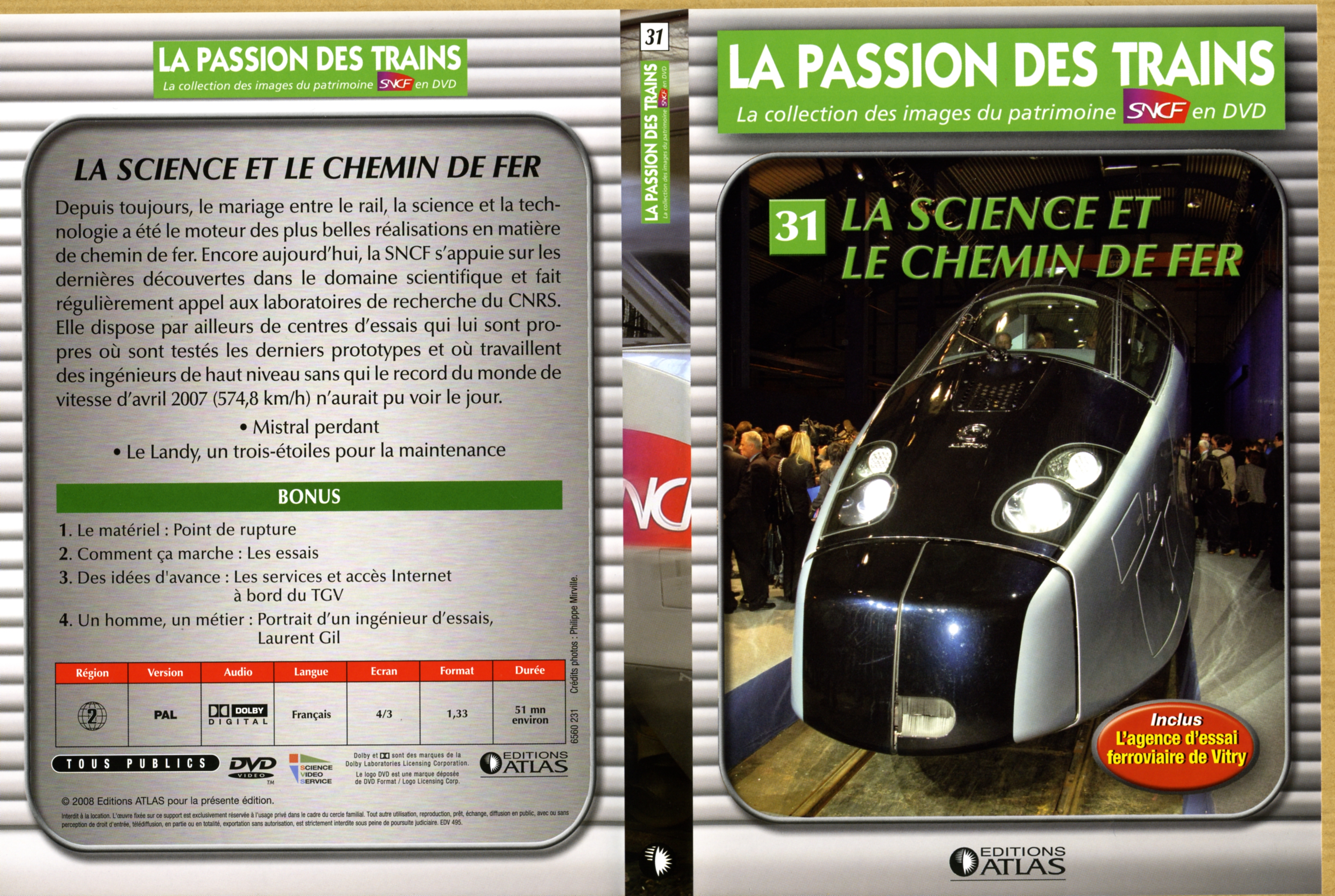 Jaquette DVD La passion des trains vol 31