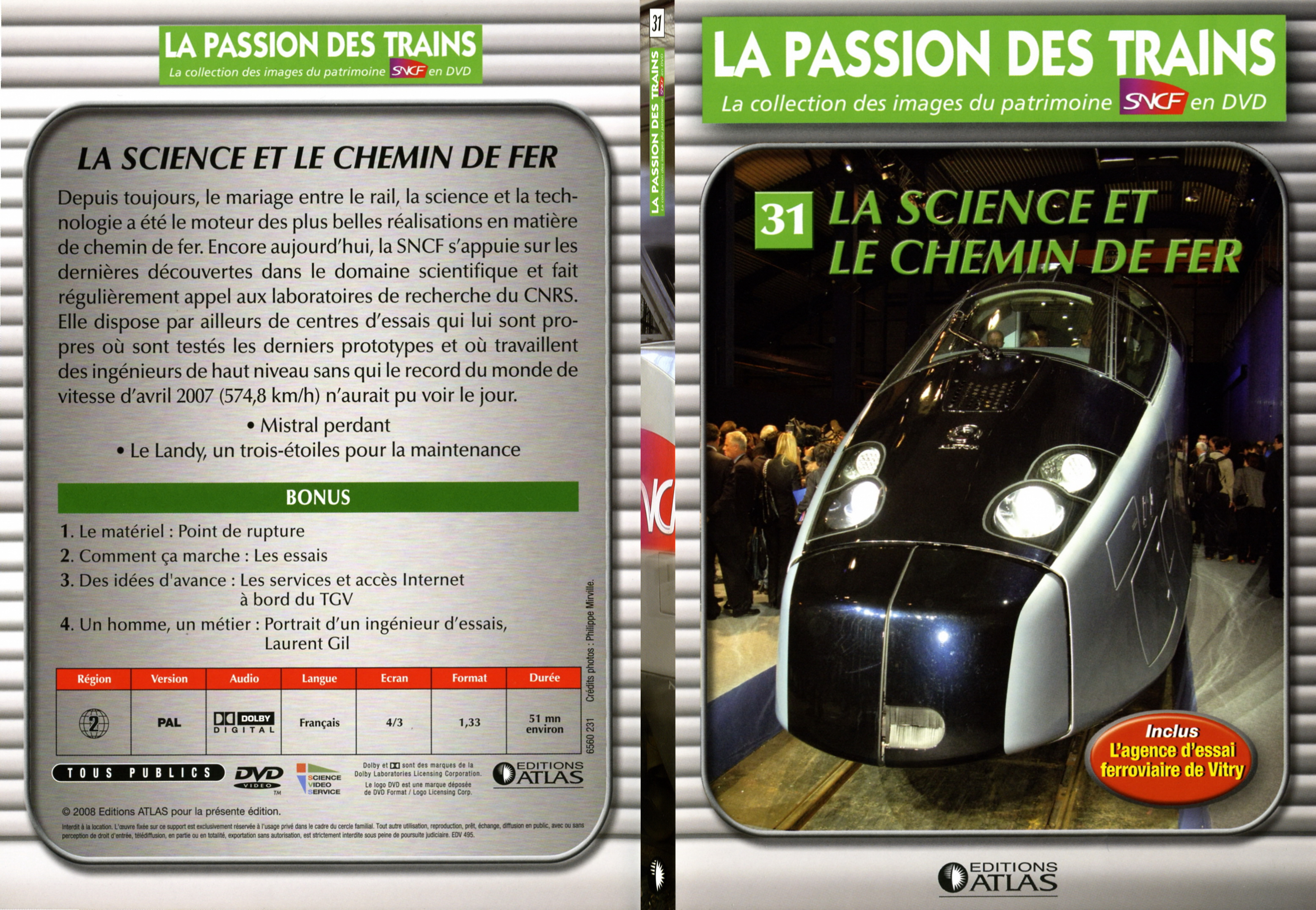 Jaquette DVD La passion des trains vol 31 - SLIM