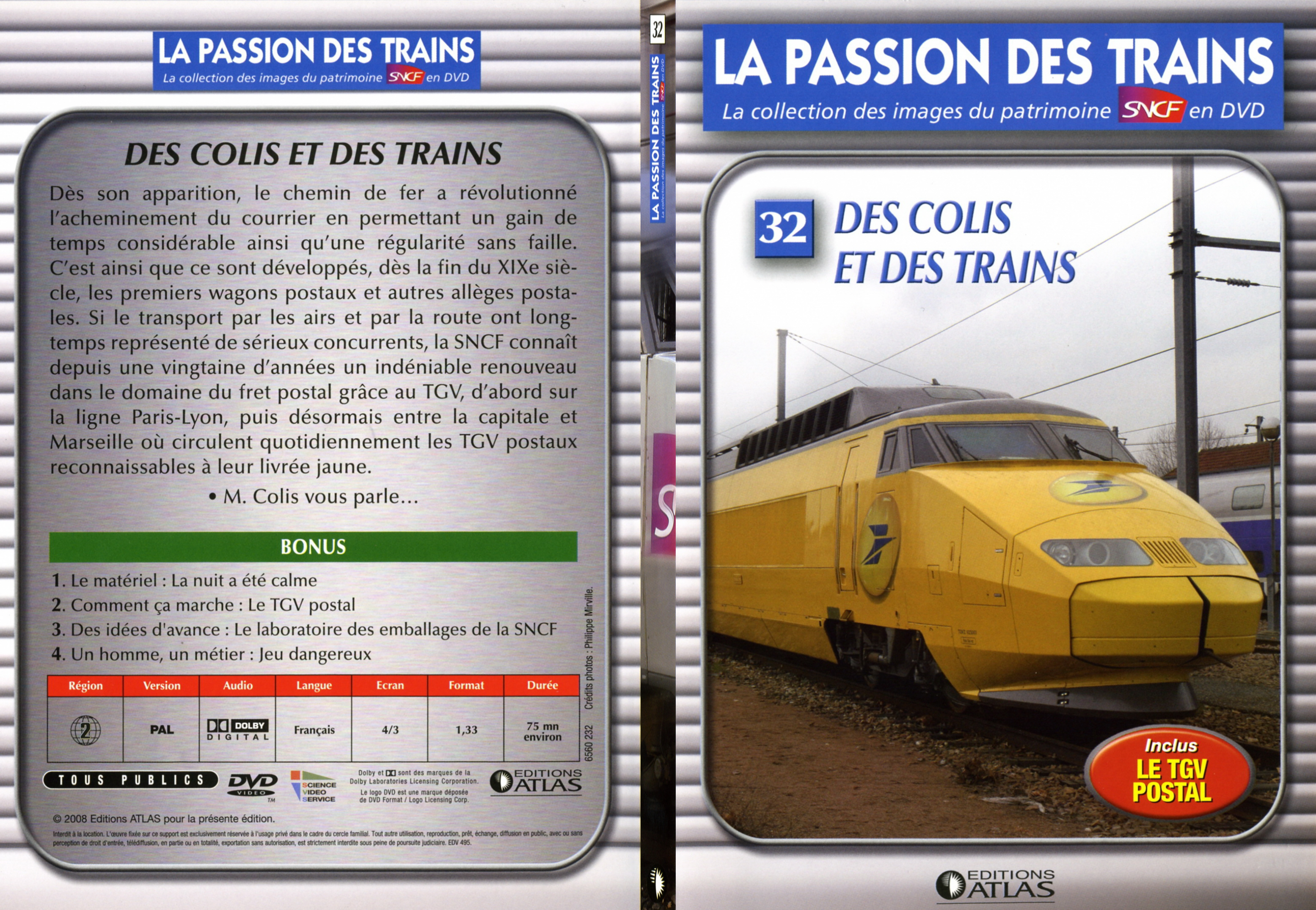 Jaquette DVD La passion des trains vol 32 - SLIM