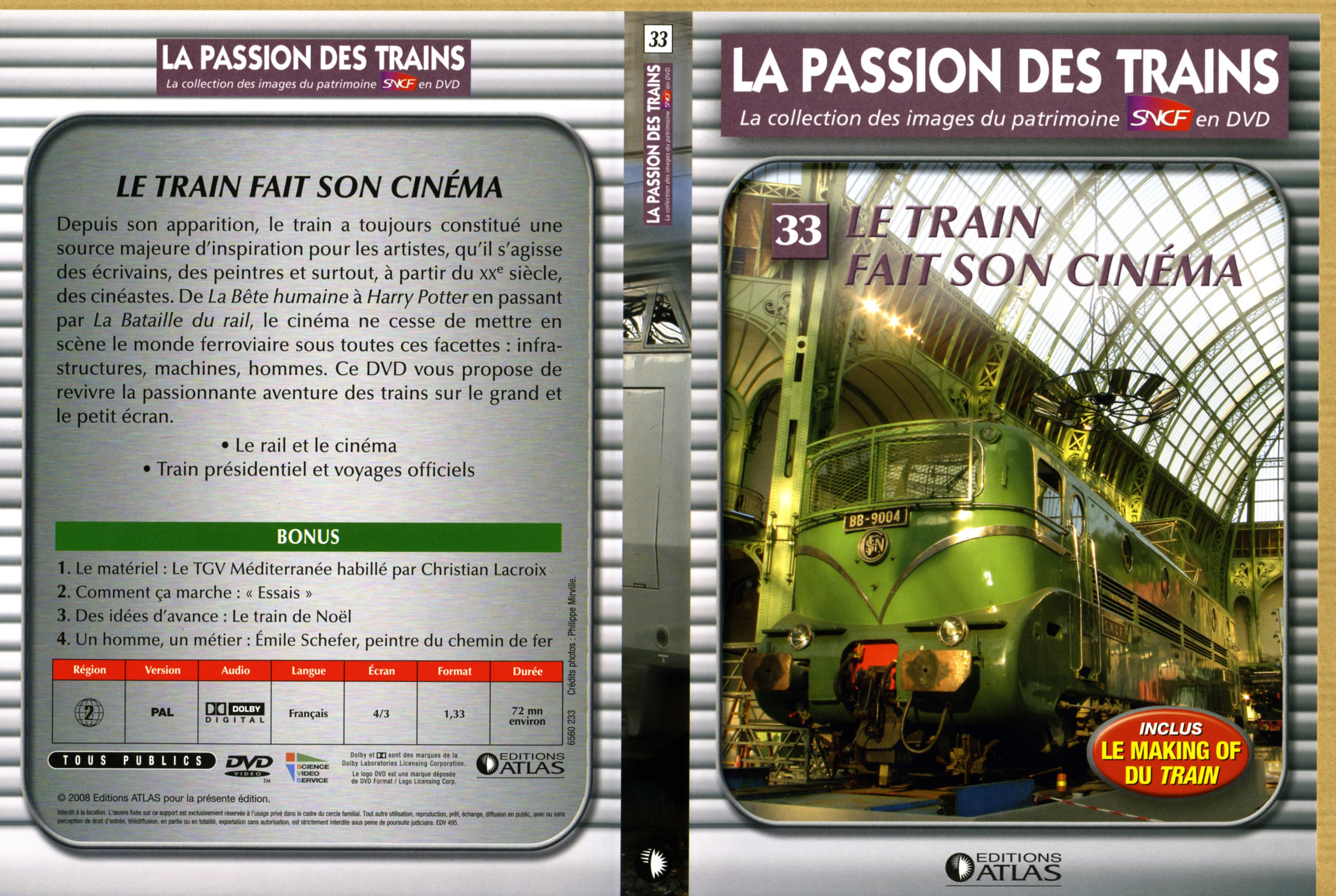 Jaquette DVD La passion des trains vol 33