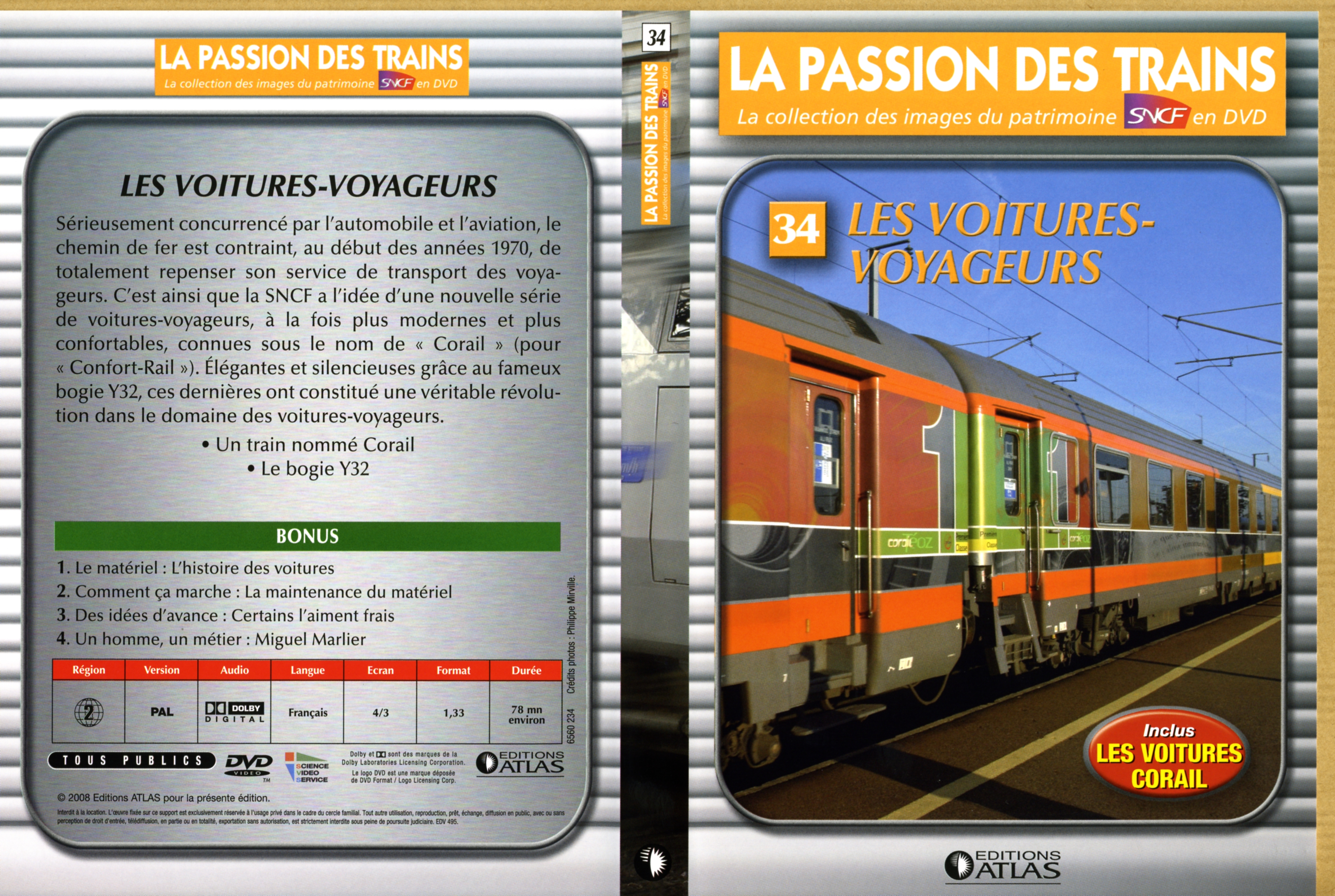 Jaquette DVD La passion des trains vol 34