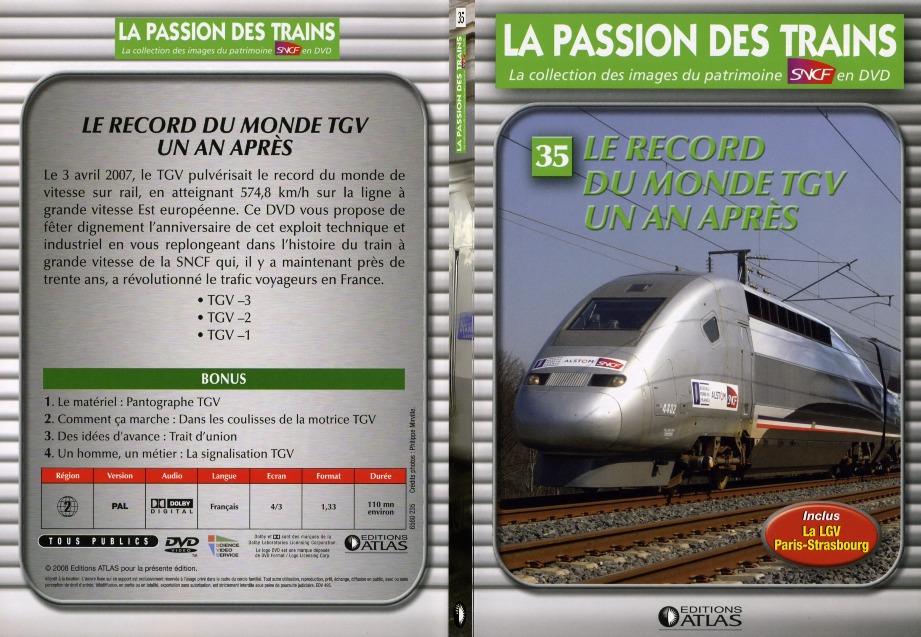 Jaquette DVD La passion des trains vol 35 - SLIM