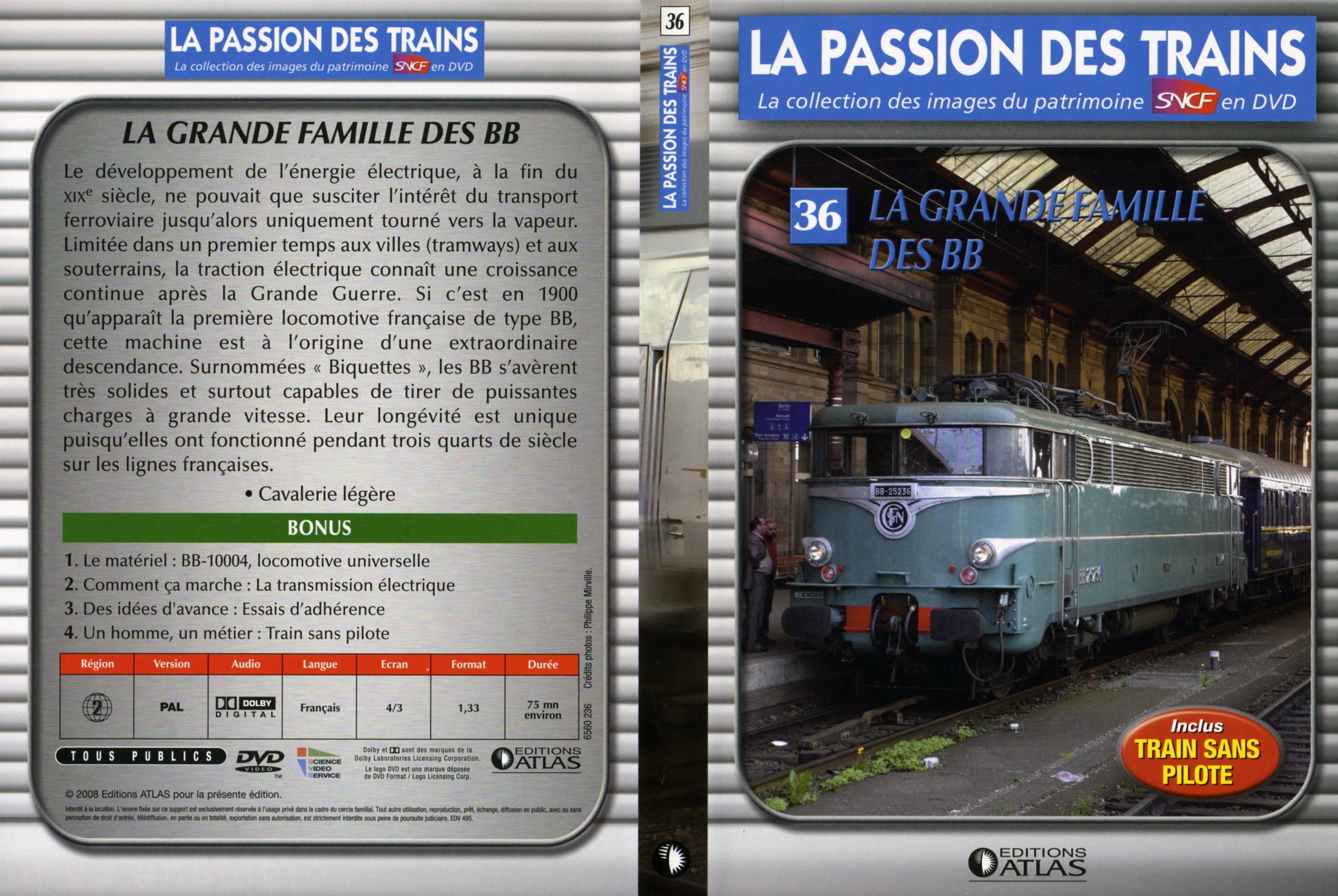 Jaquette DVD La passion des trains vol 36