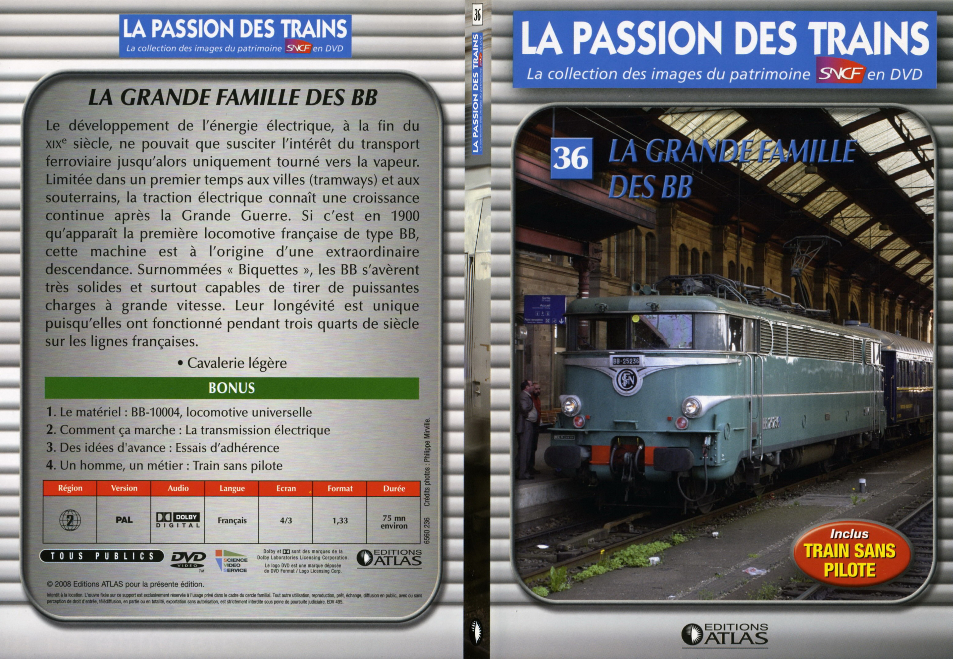 Jaquette DVD La passion des trains vol 36 - SLIM