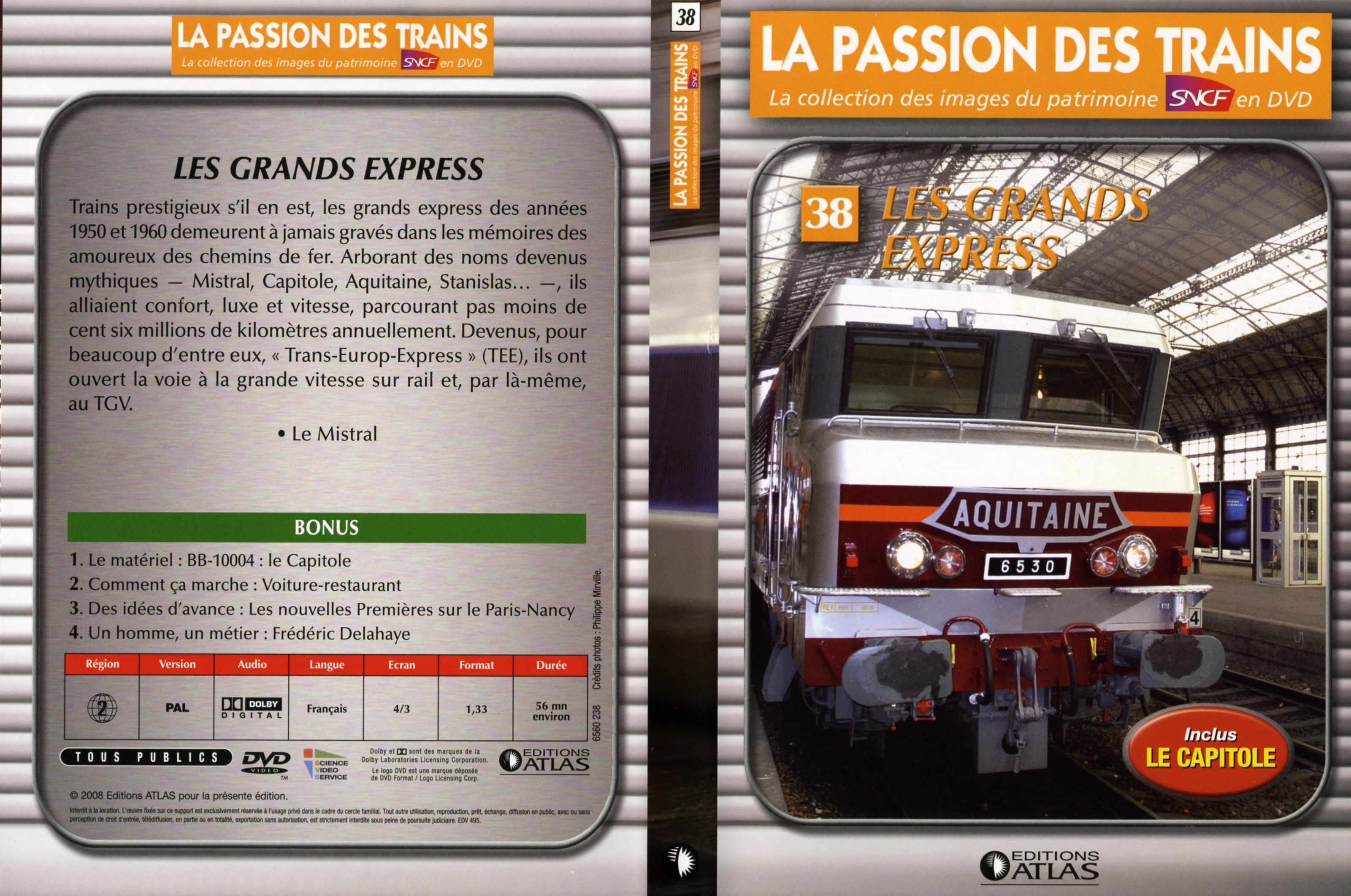 Jaquette DVD La passion des trains vol 38