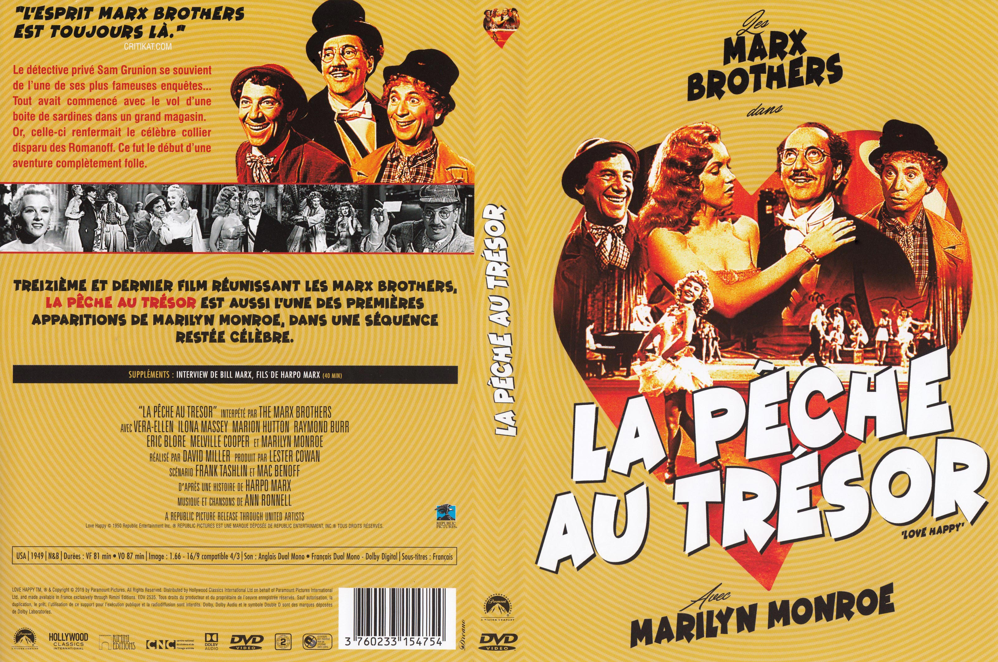 Jaquette DVD La pche au trsor