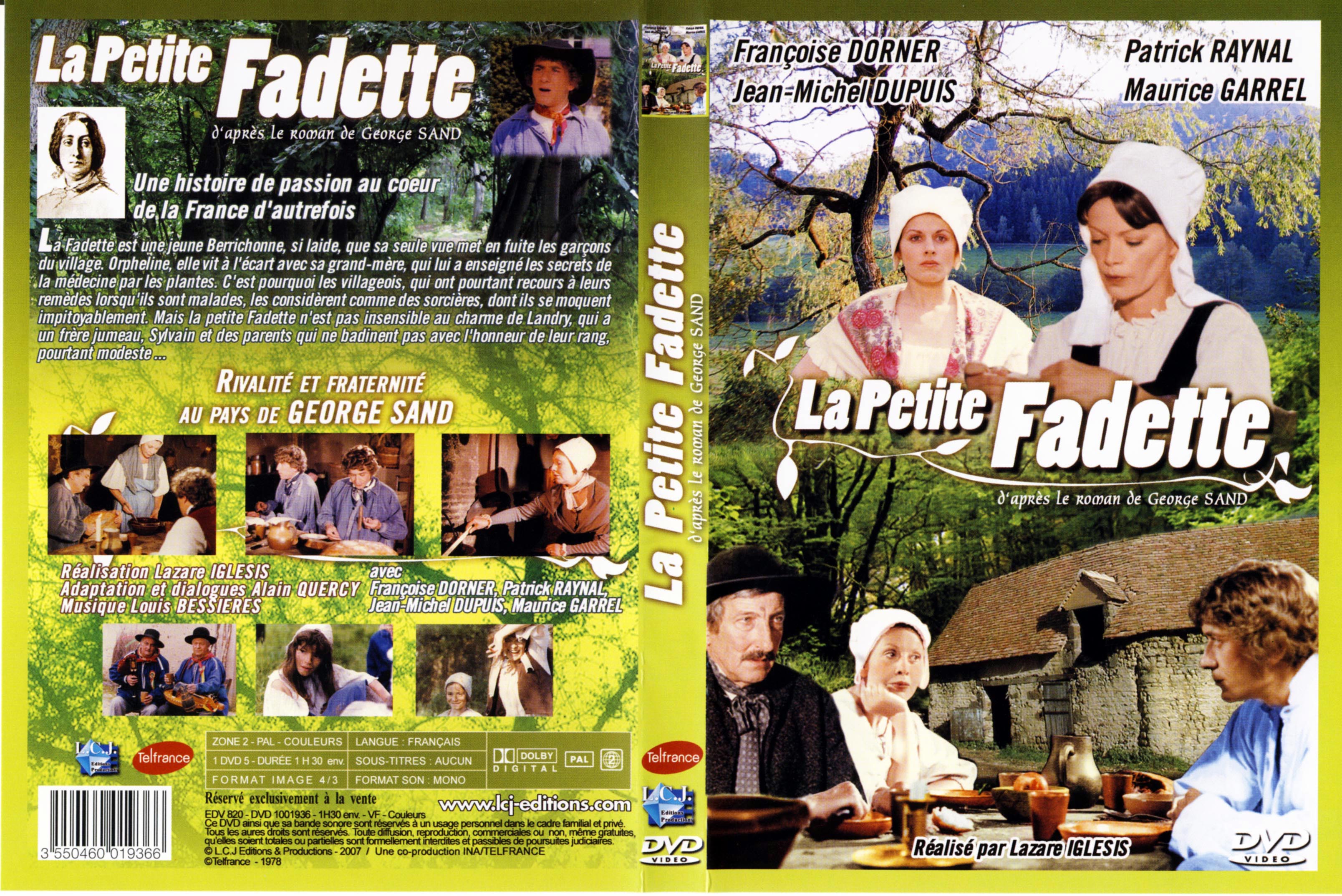 Jaquette DVD La petite Fadette