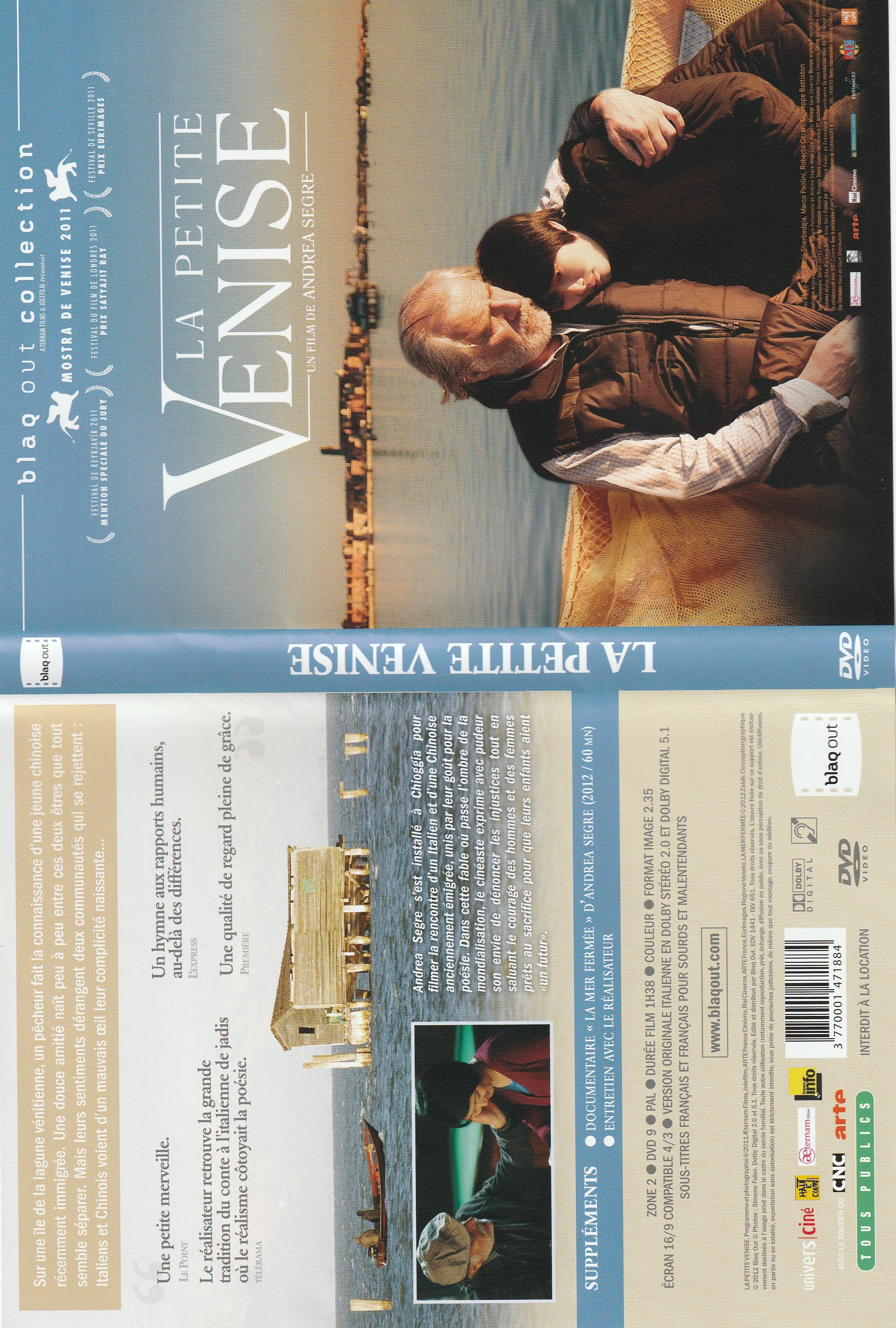 Jaquette DVD La petite Venise
