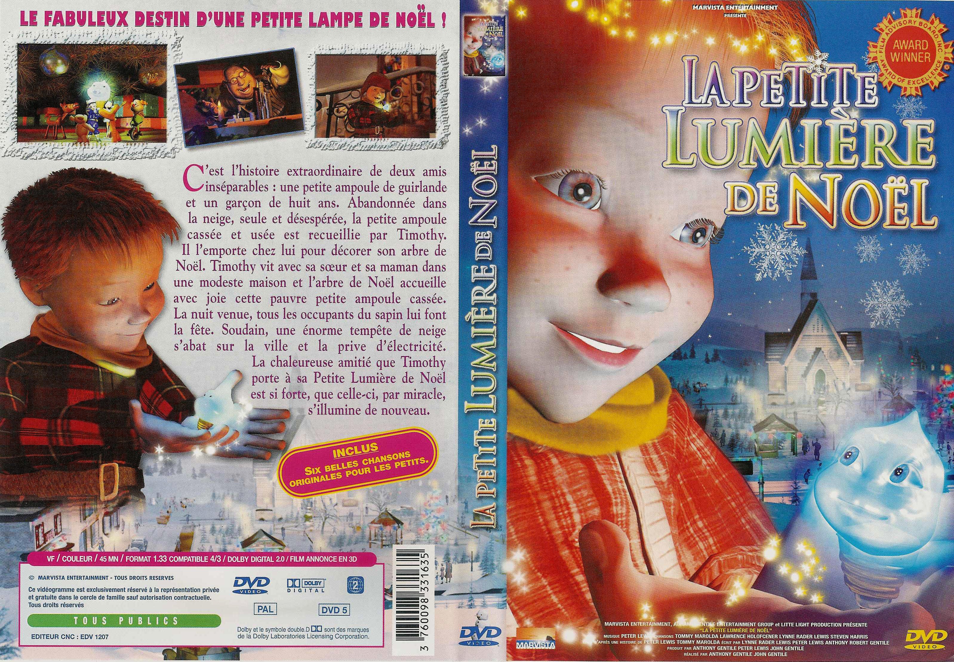 Jaquette DVD La petite lumire de Noel