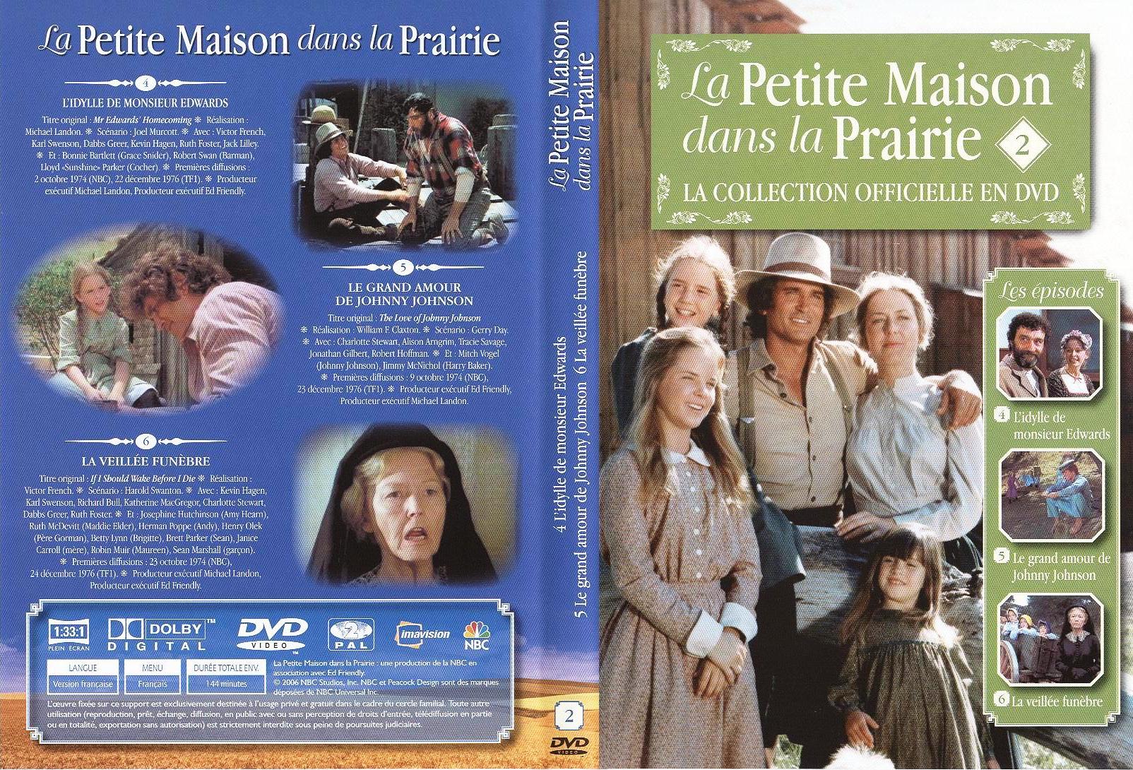 Jaquette DVD La petite maison dans la prairie La Collection vol 02