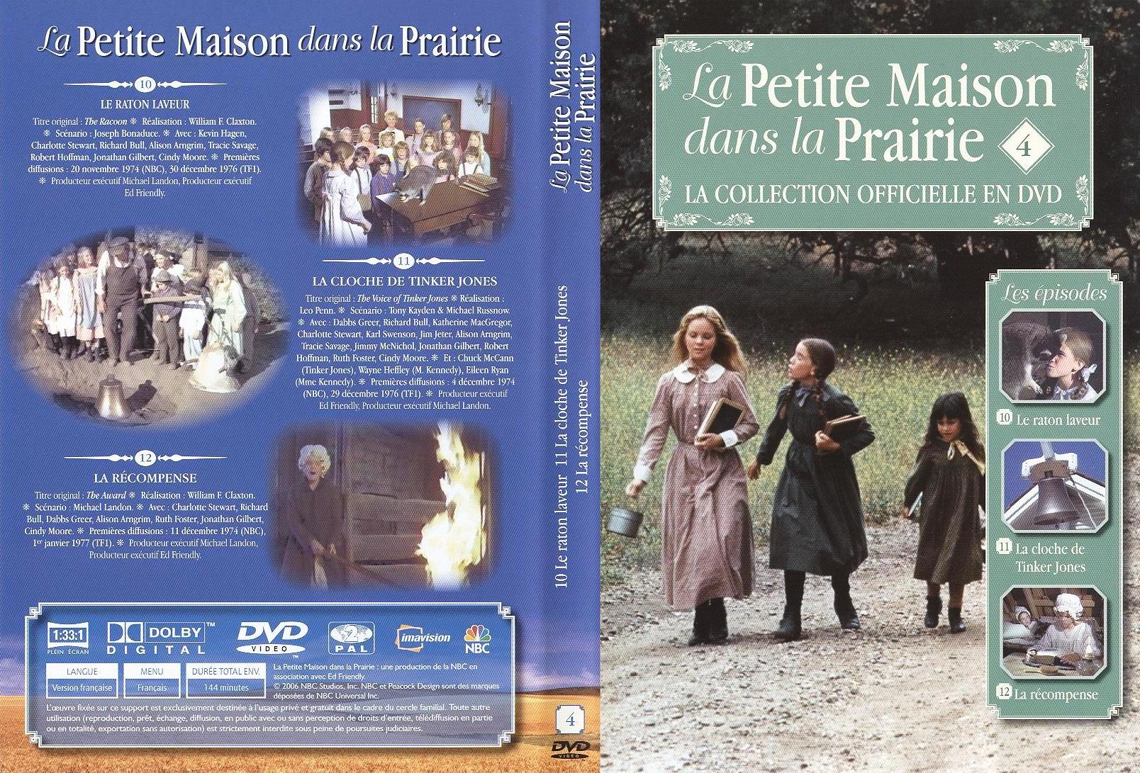 Jaquette DVD La petite maison dans la prairie La Collection vol 04