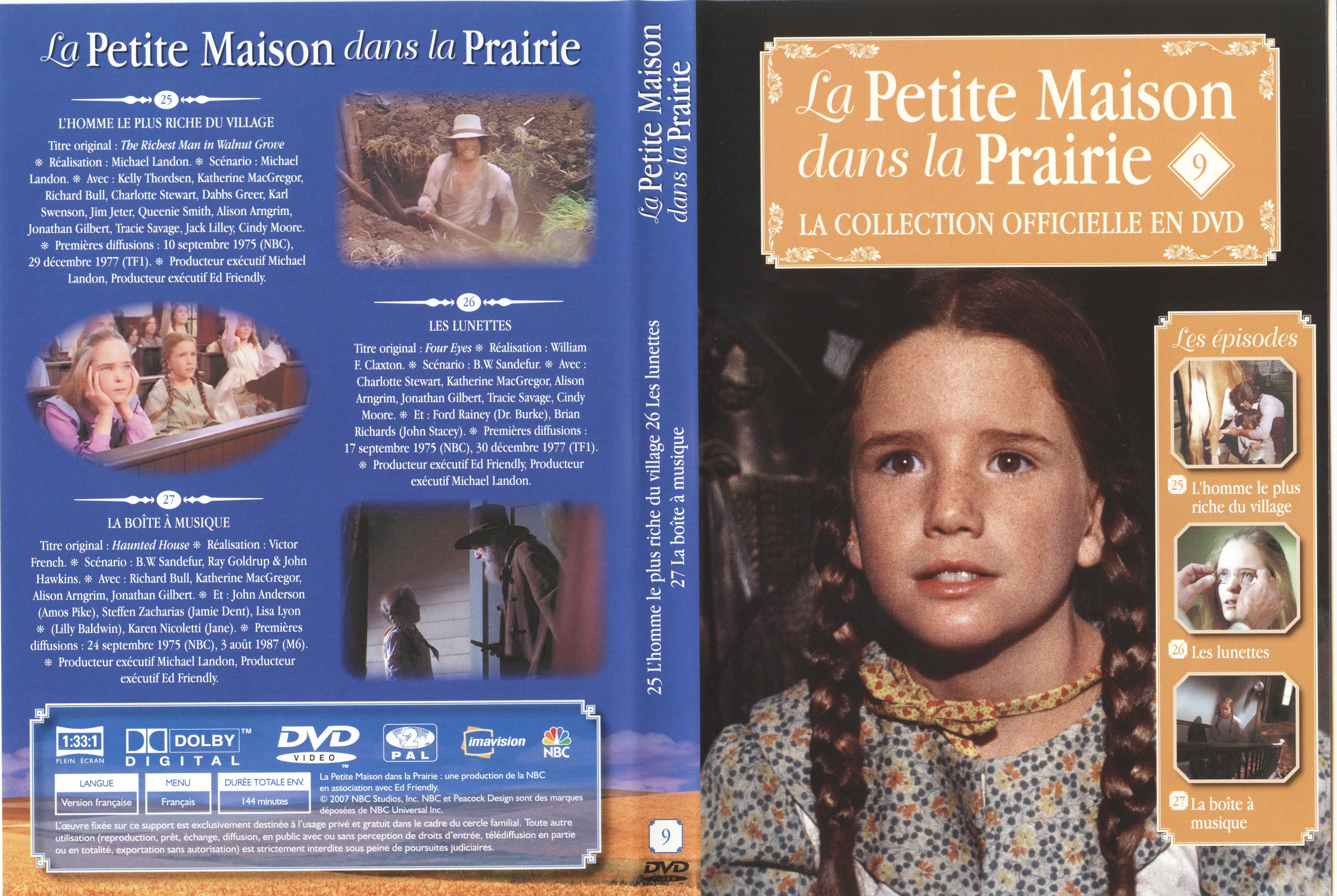 Jaquette DVD La petite maison dans la prairie La Collection vol 09