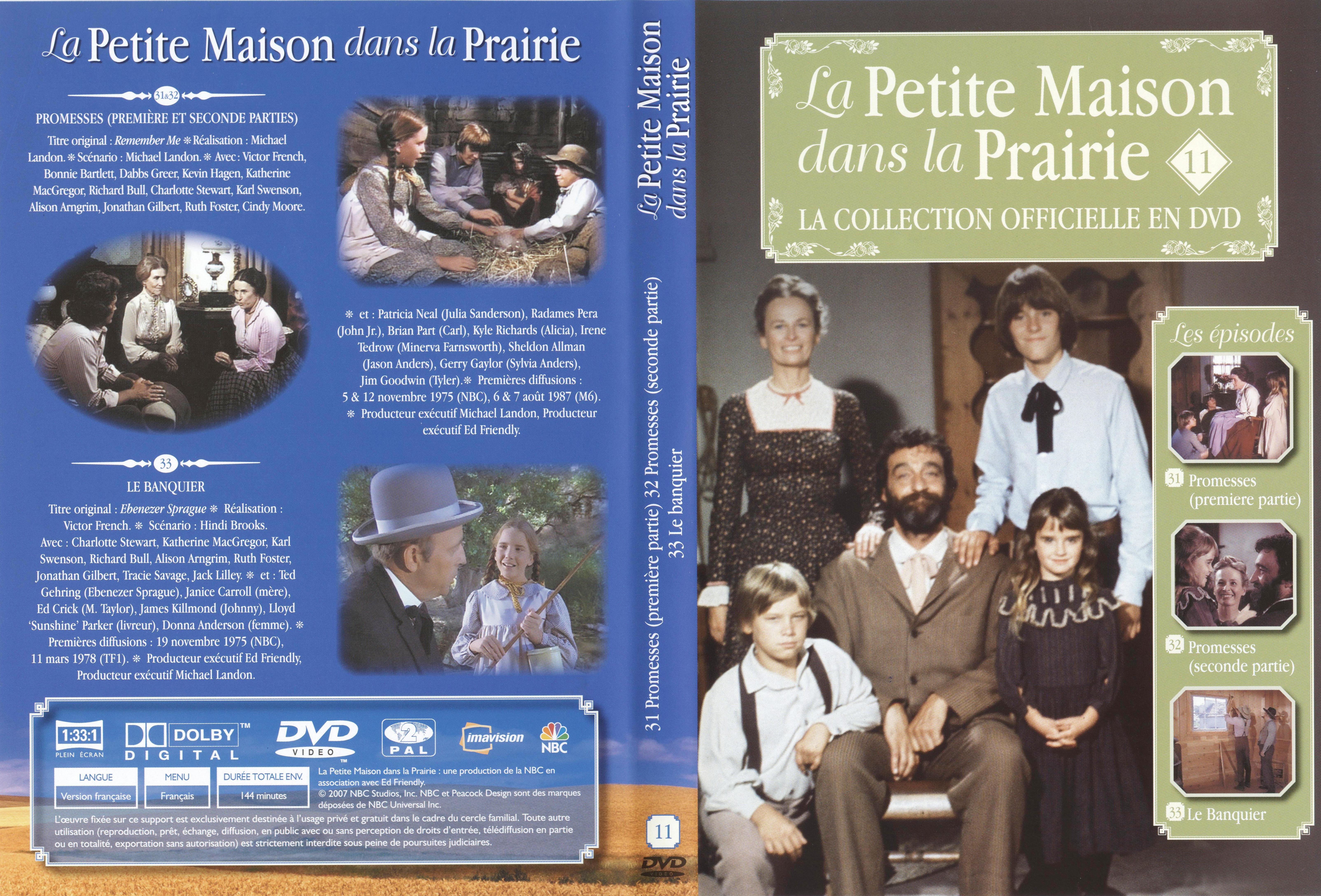 Jaquette DVD La petite maison dans la prairie La Collection vol 11