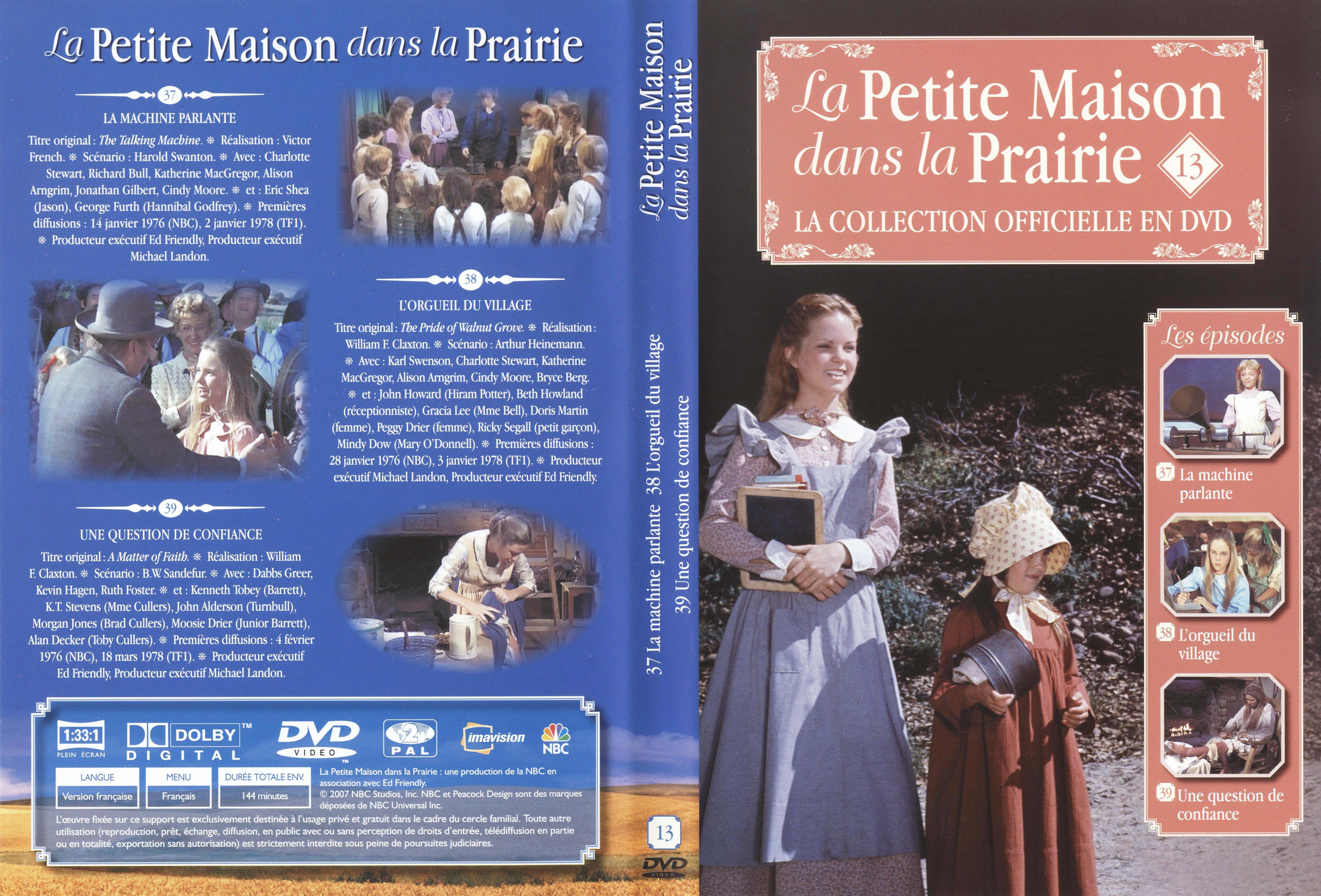 Jaquette DVD La petite maison dans la prairie La Collection vol 13