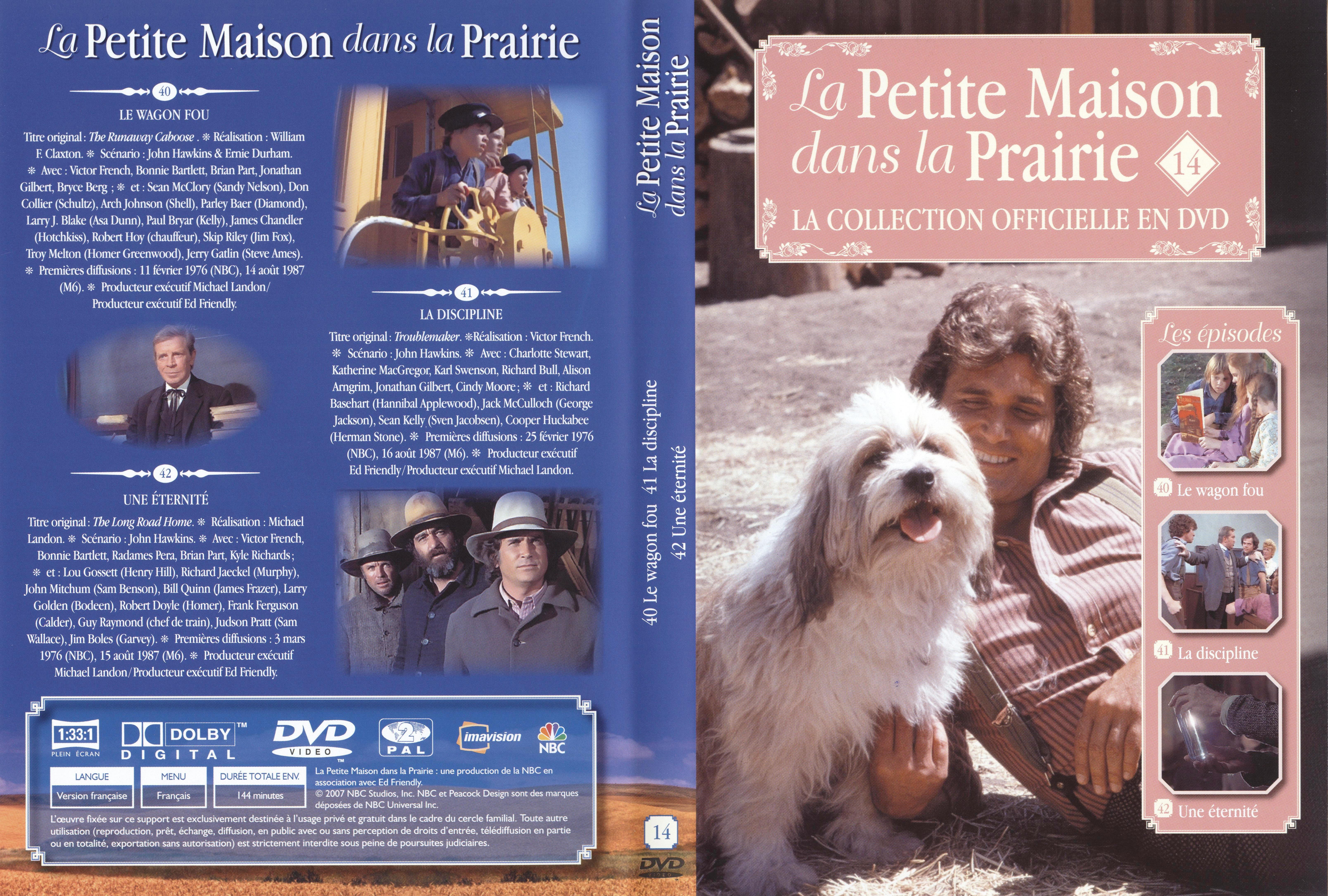 Jaquette DVD La petite maison dans la prairie La Collection vol 14