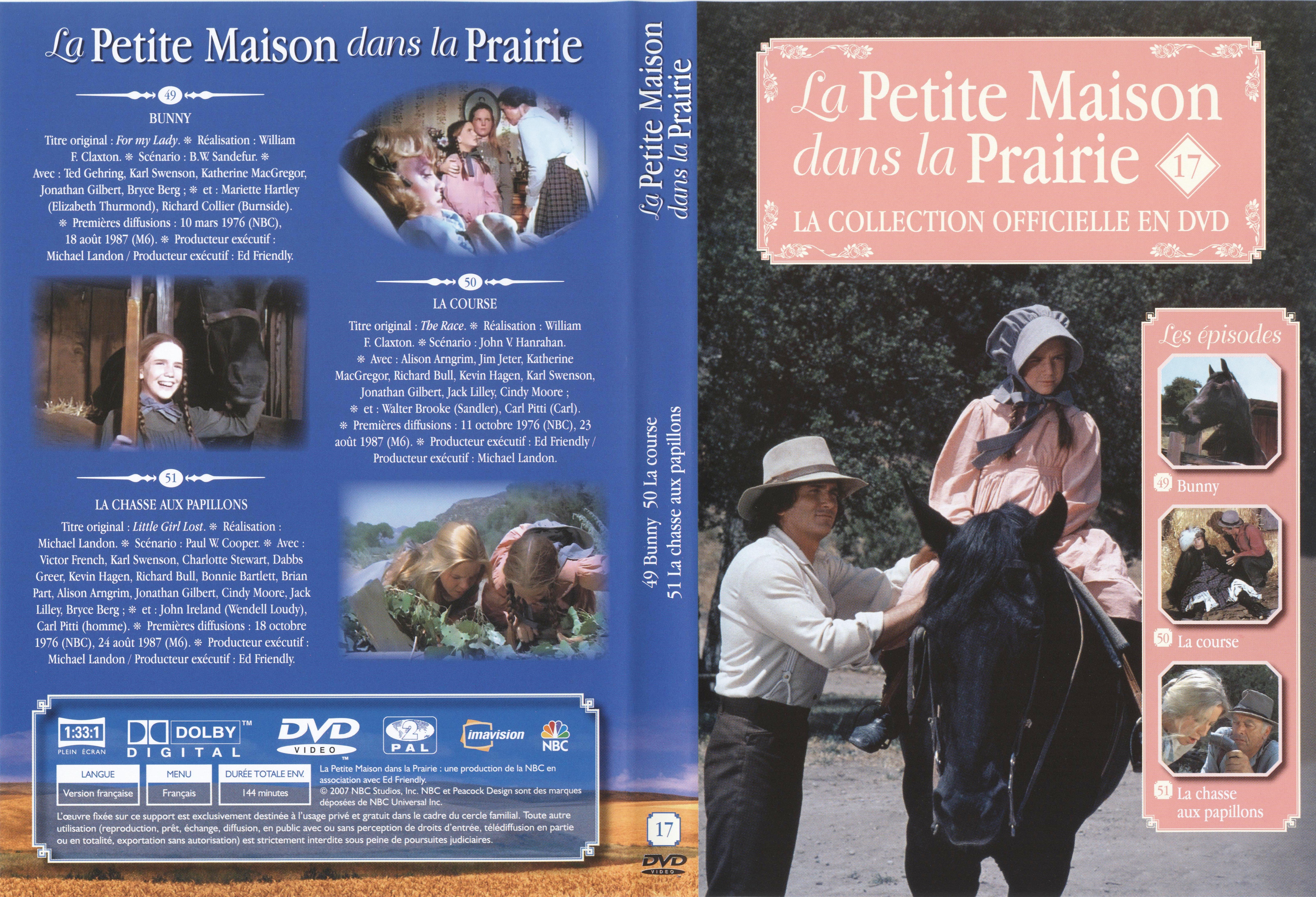 Jaquette DVD La petite maison dans la prairie La Collection vol 17