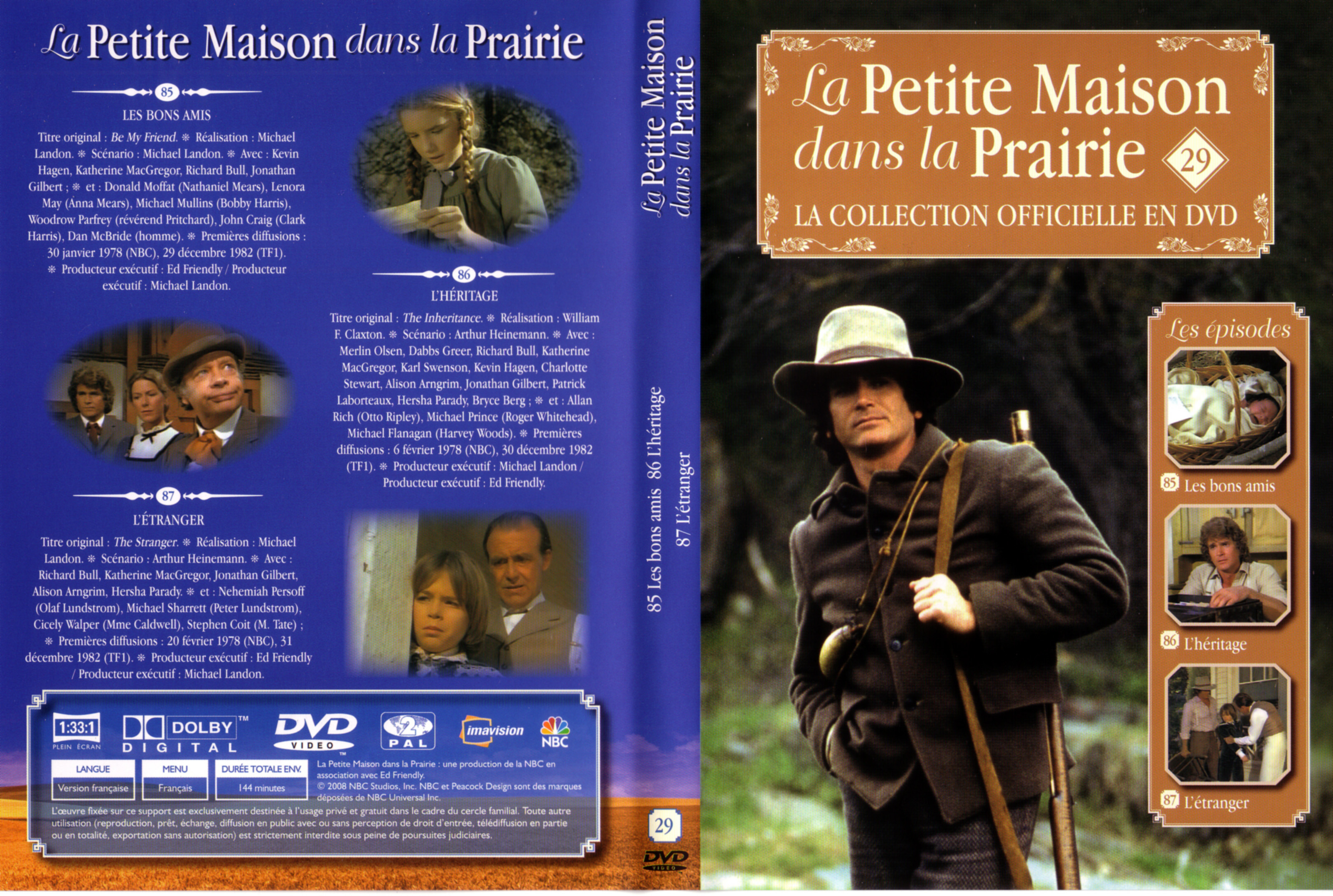Jaquette DVD La petite maison dans la prairie La Collection vol 29