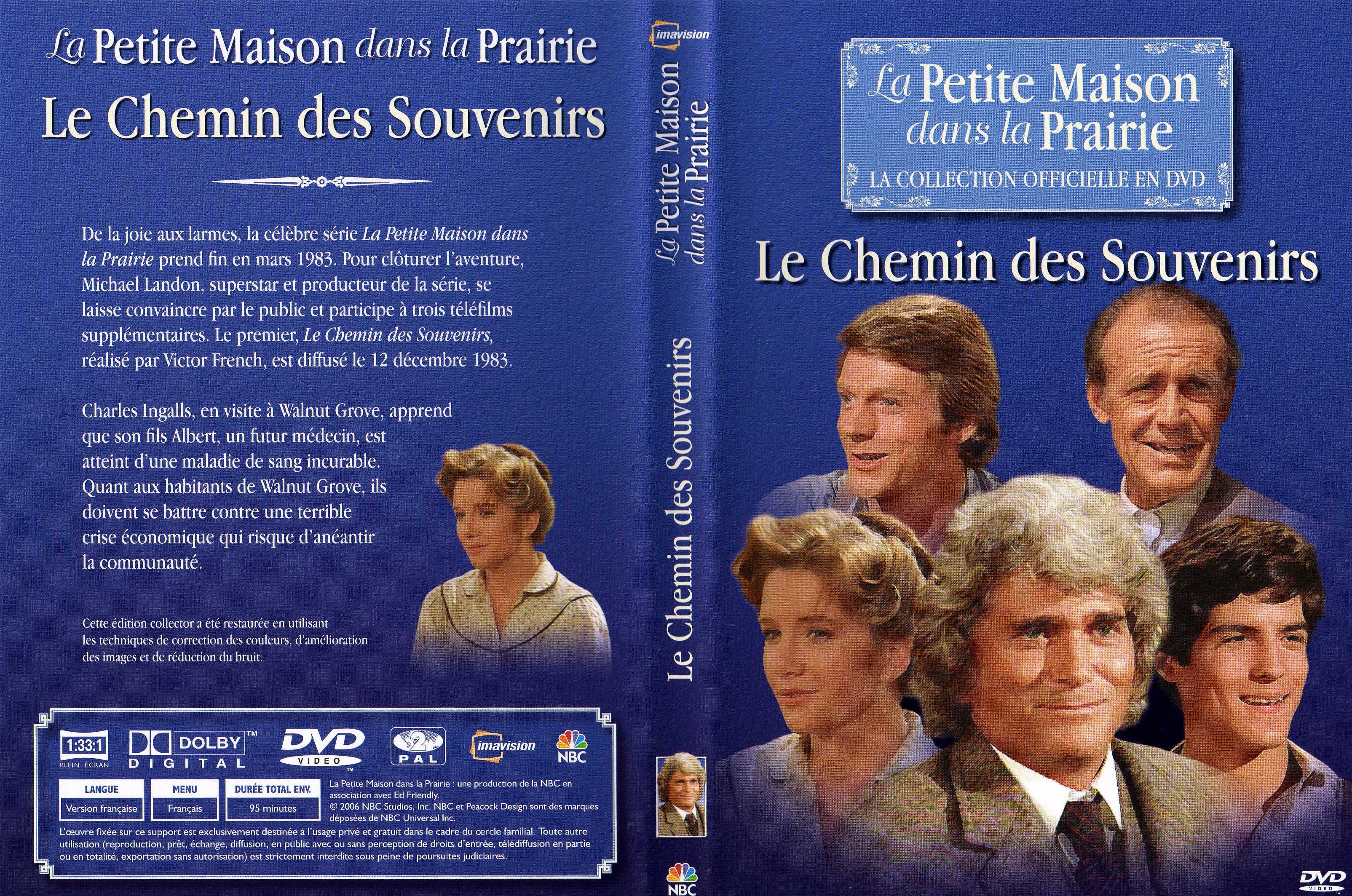 Jaquette DVD La petite maison dans la prairie - le chemin des souvenirs