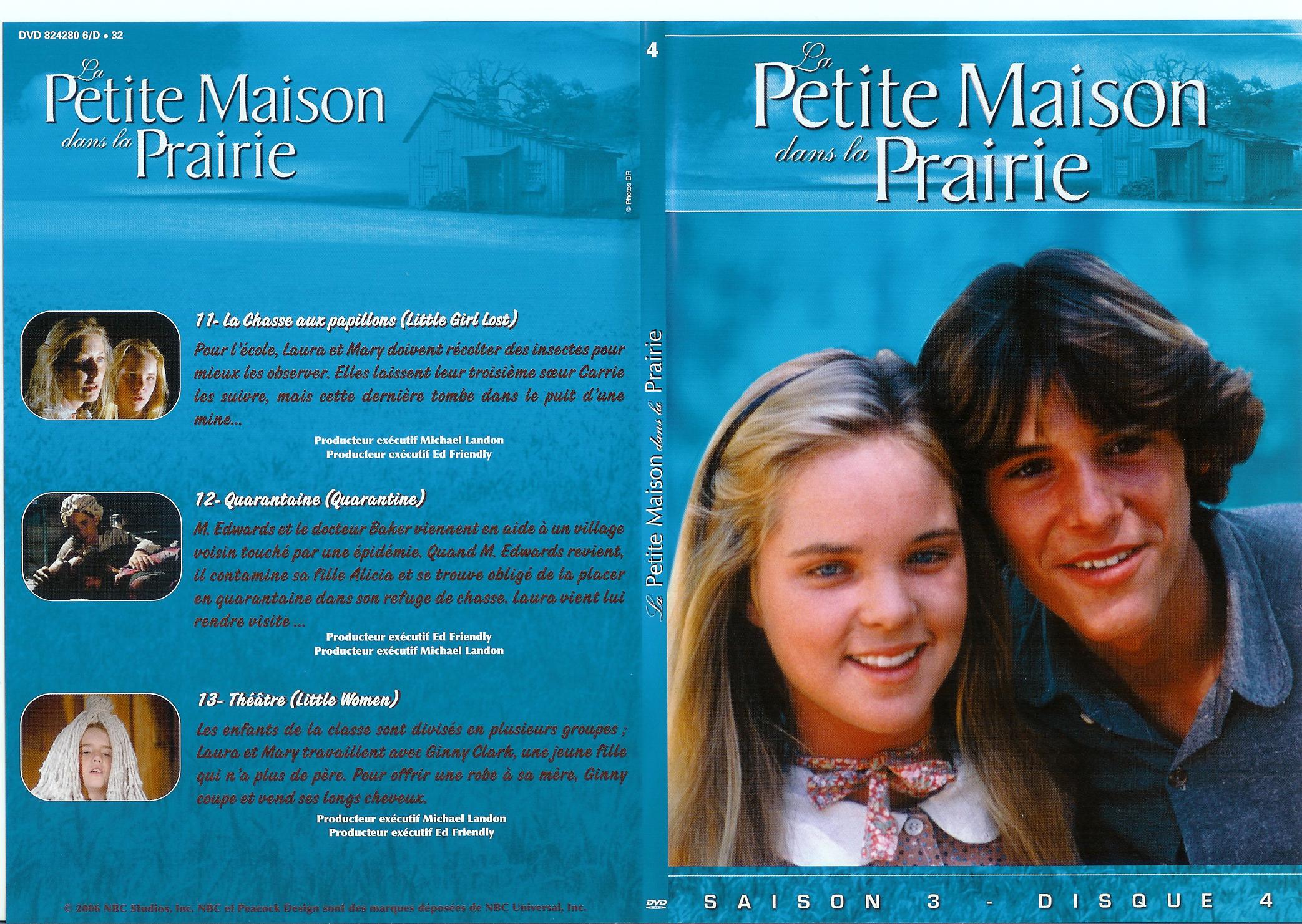 Jaquette DVD La petite maison dans la prairie saison 3 vol 4