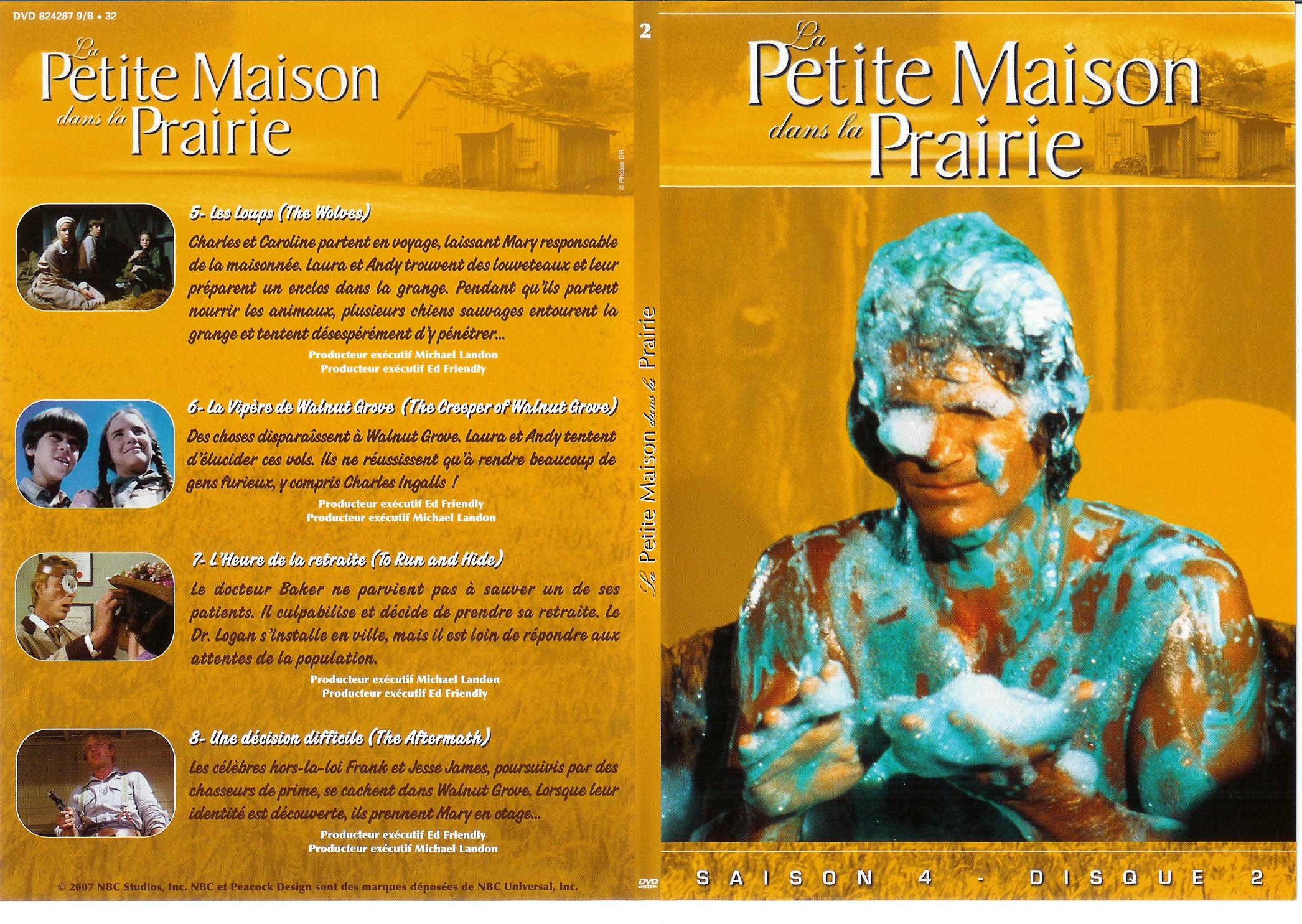 Jaquette DVD La petite maison dans la prairie saison 4 vol 2