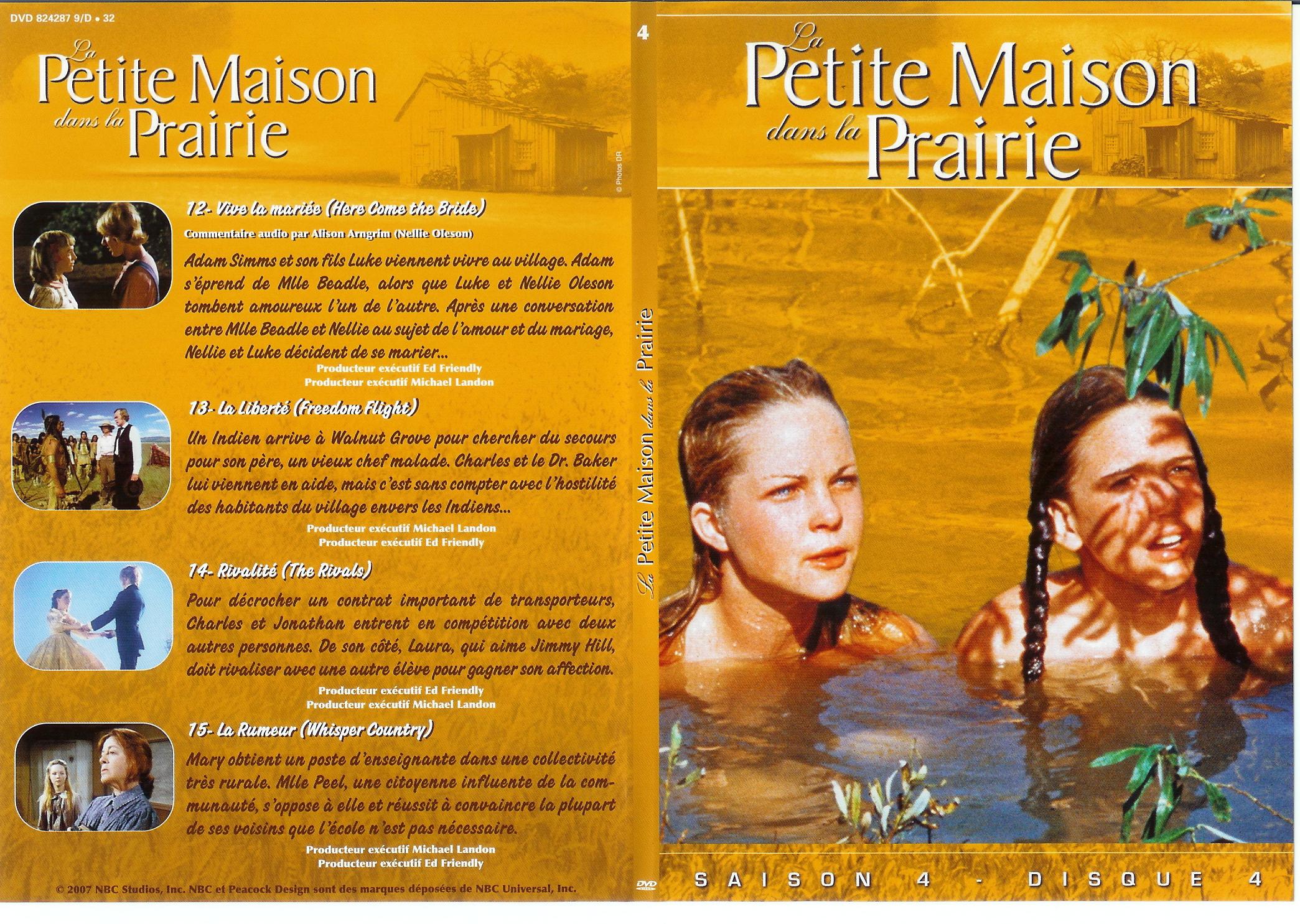 Jaquette DVD La petite maison dans la prairie saison 4 vol 4