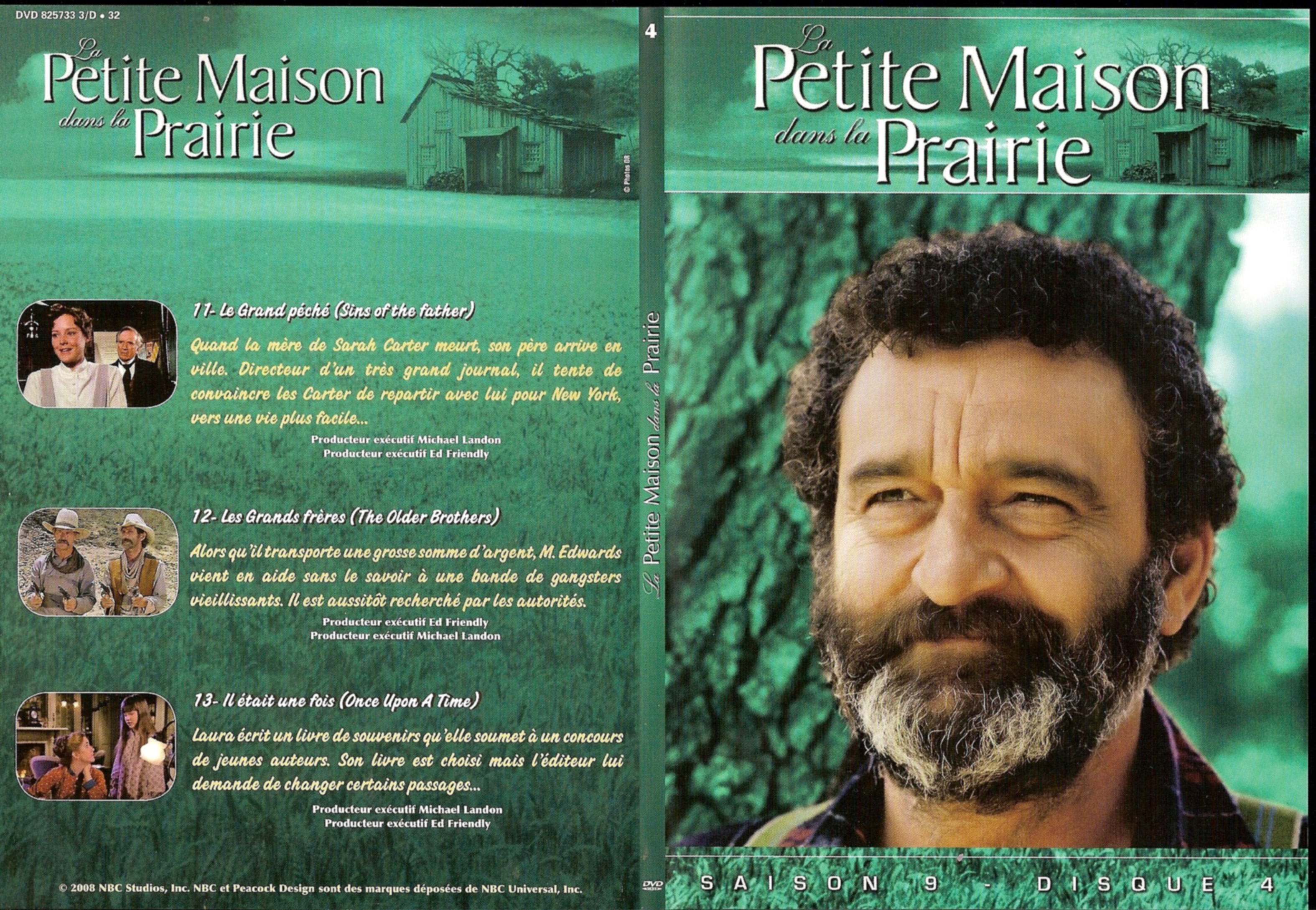 Jaquette DVD La petite maison dans la prairie saison 9 DVD 4