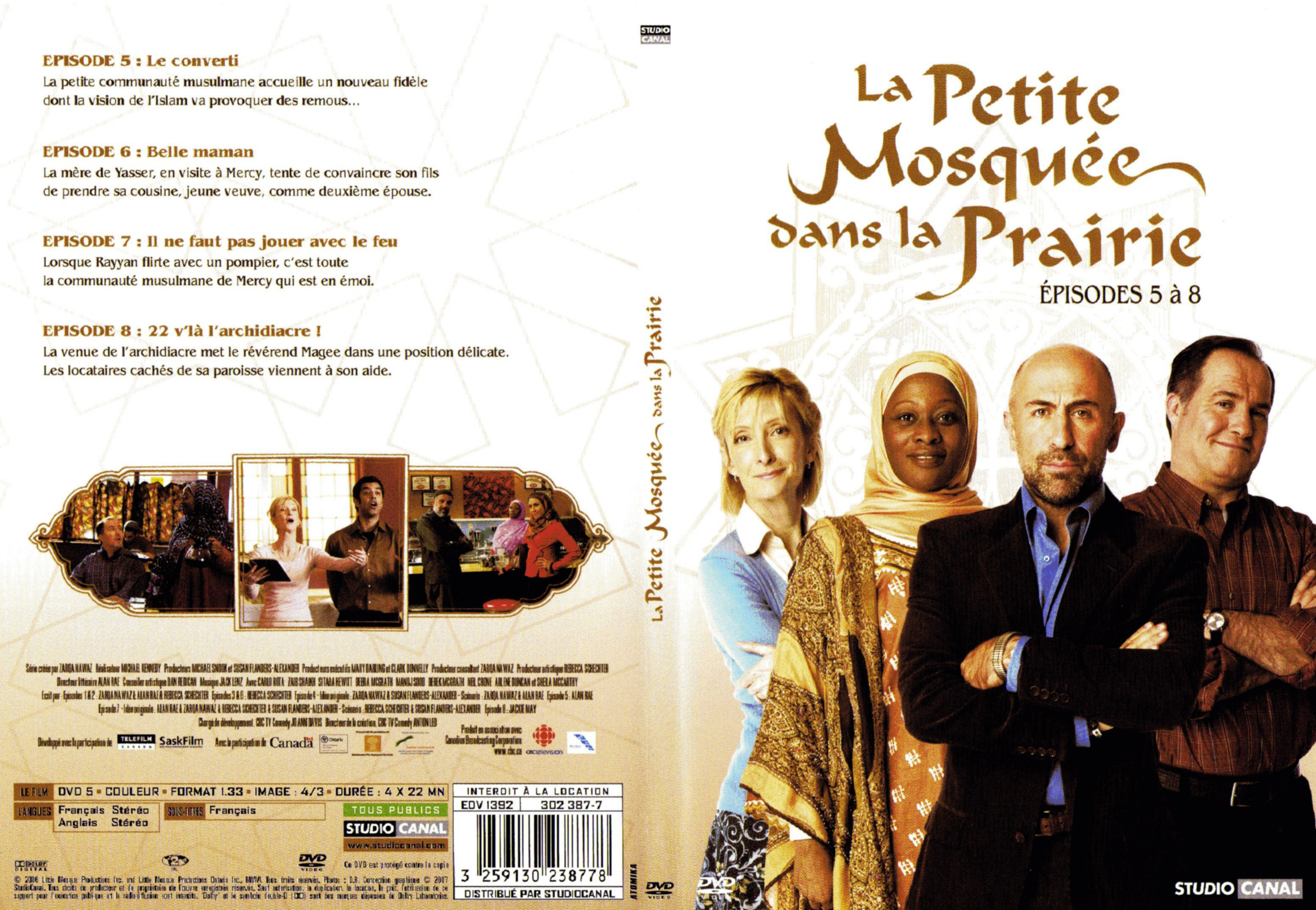 Jaquette DVD La petite mosque dans la prairie saison 1 DVD 2