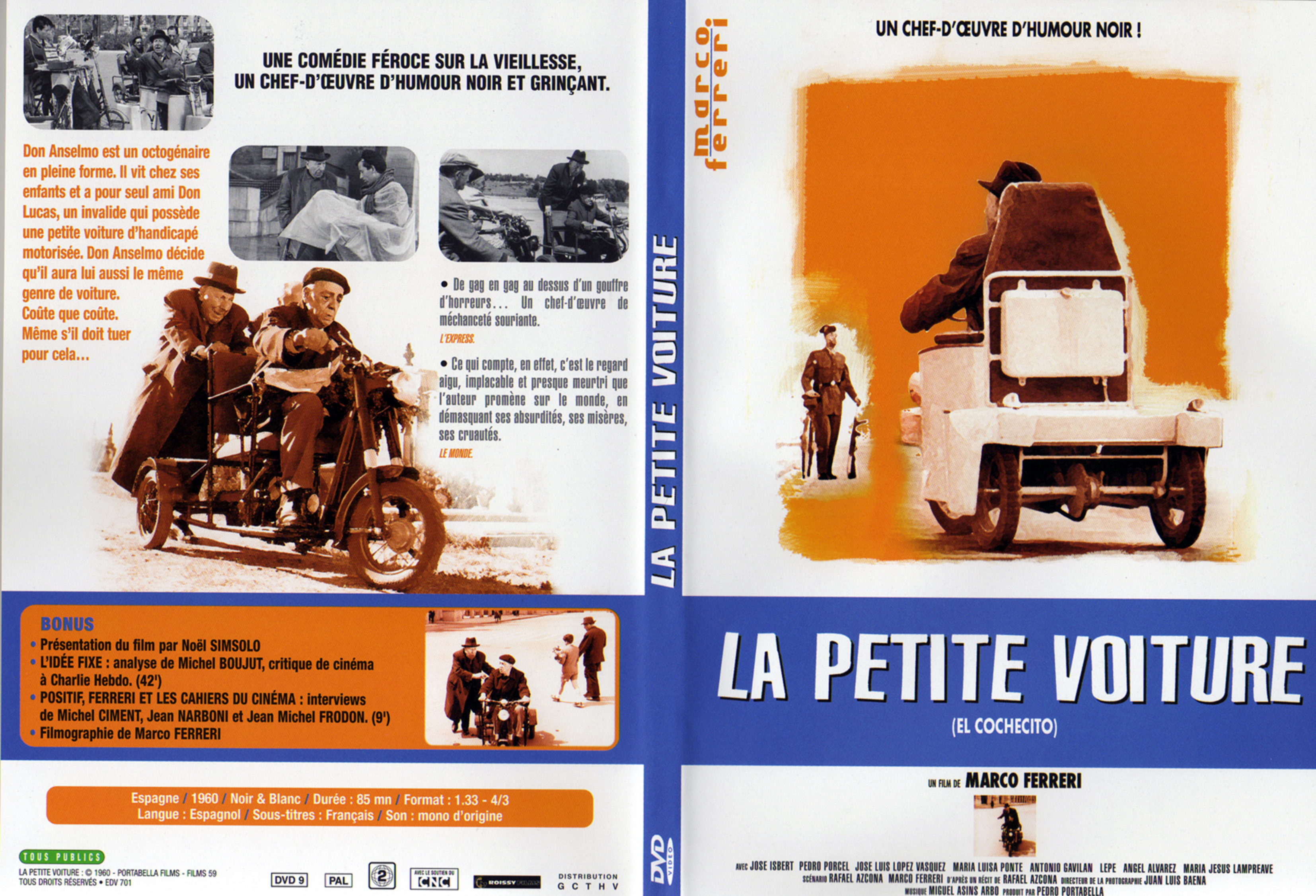 Jaquette DVD La petite voiture