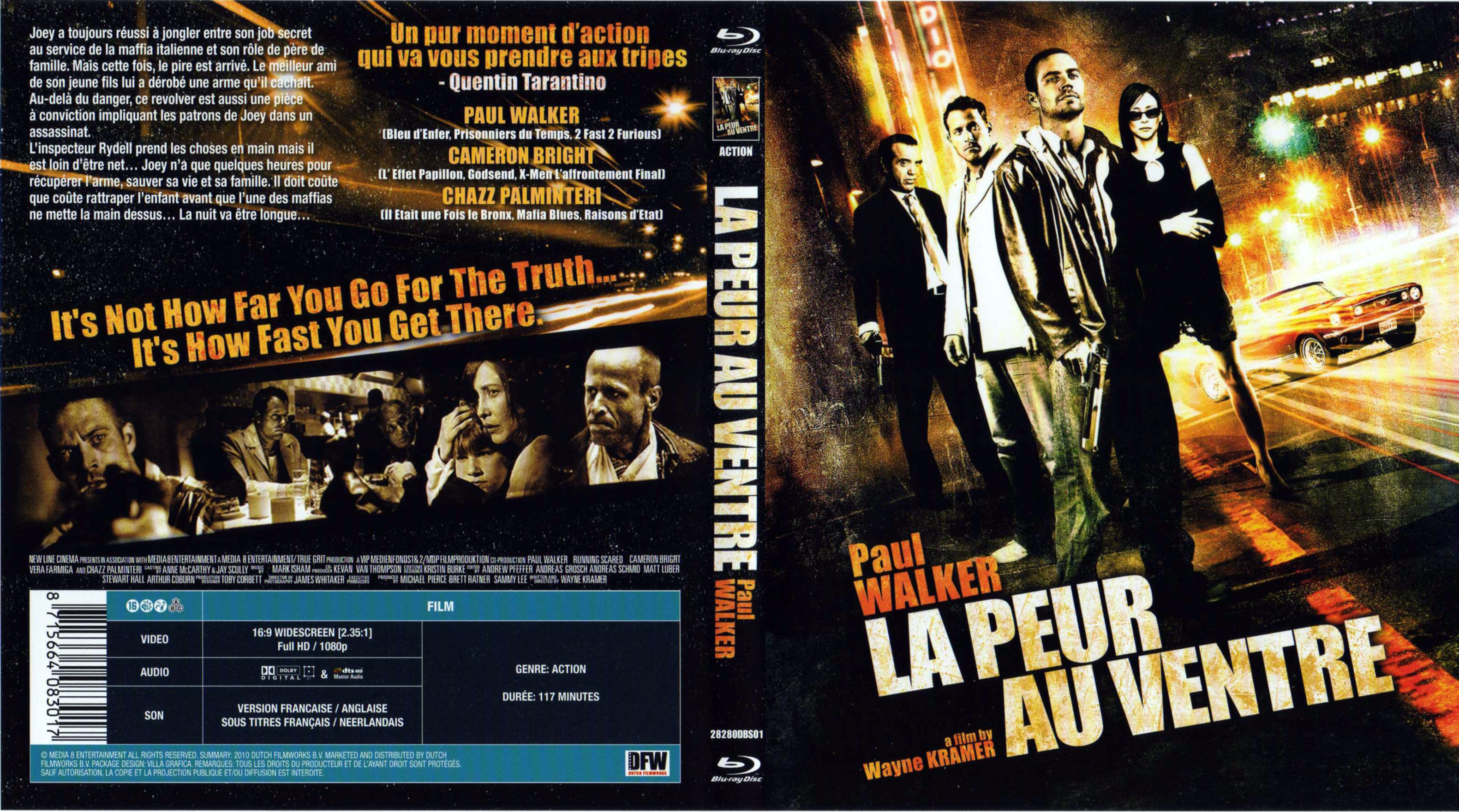 Jaquette DVD La peur au ventre (BLU-RAY)