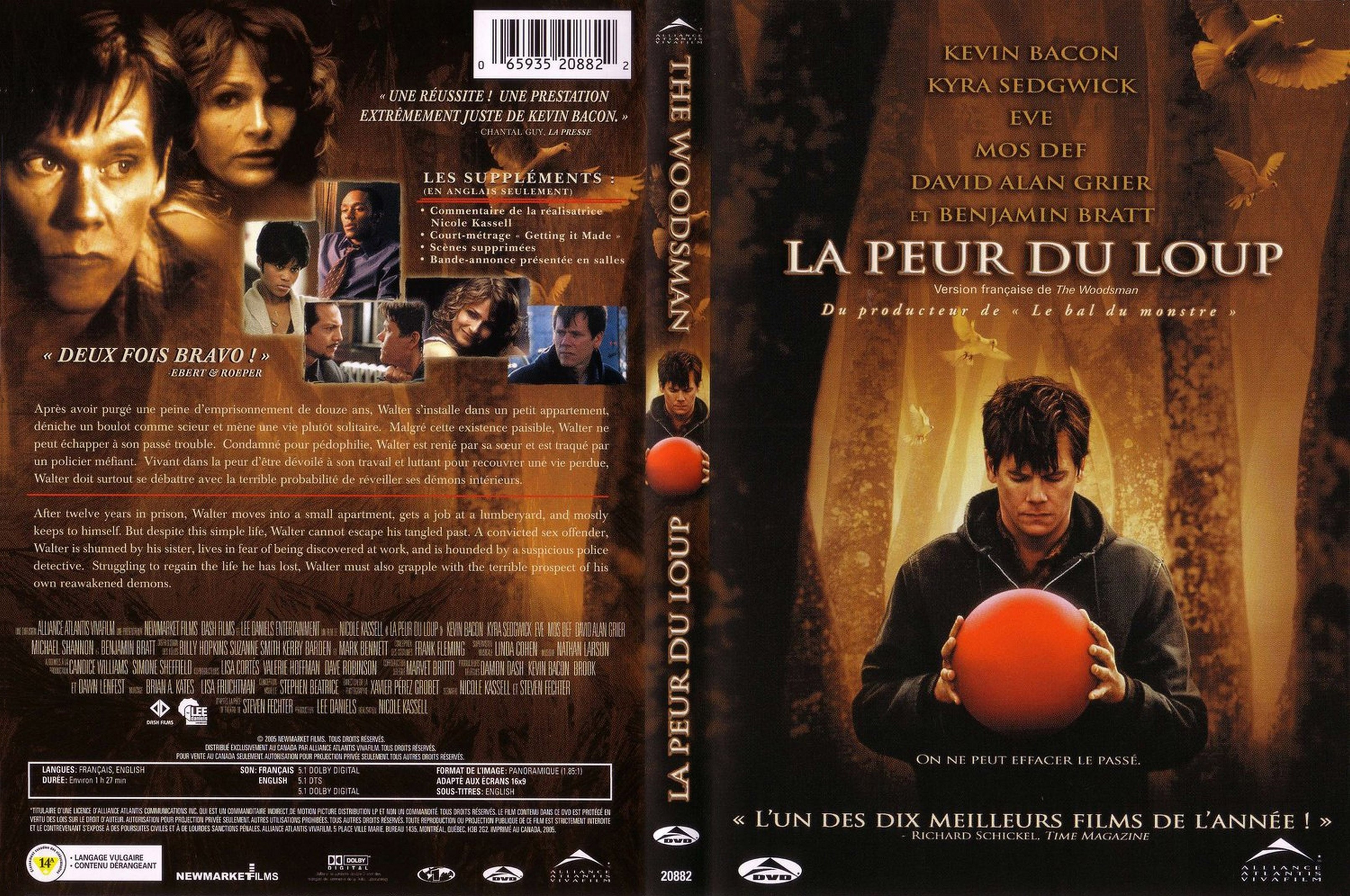 Jaquette DVD La peur du loup