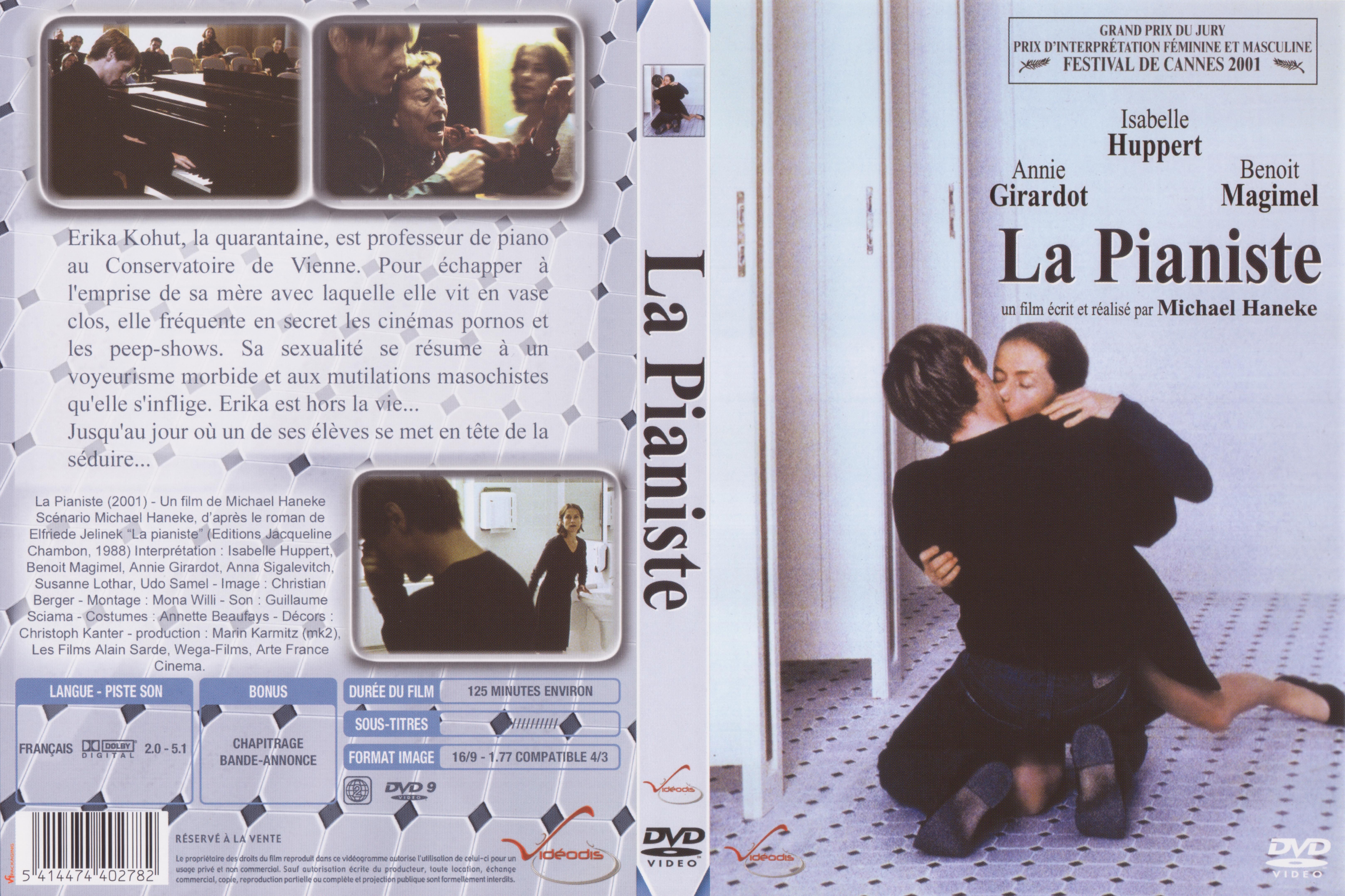 Jaquette DVD La pianiste v2